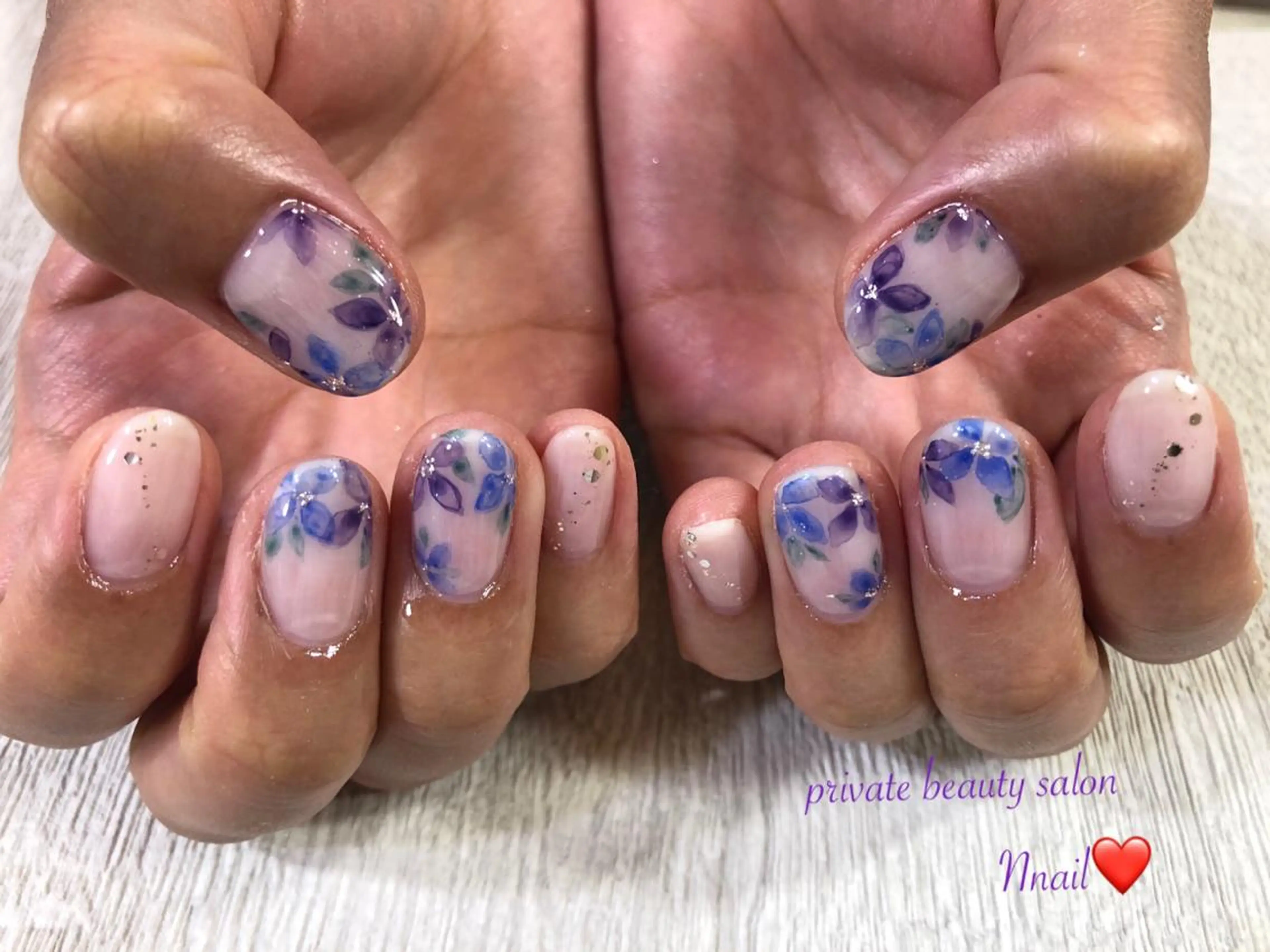 ネイル アートネイル Nnail所属・🌿Nnail🌿 プライベートサロンのネイルデザイン