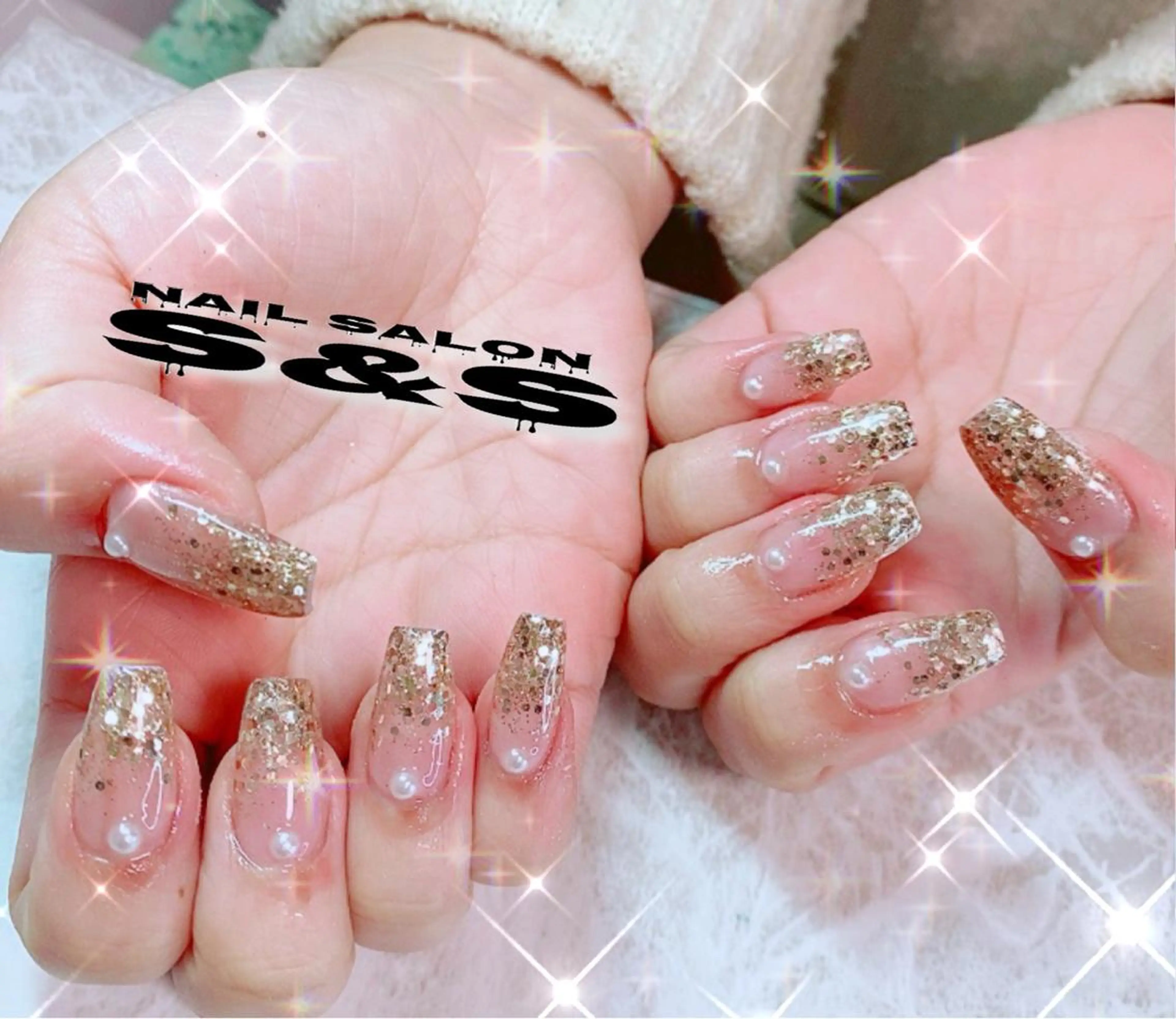 ネイル 長さ出し メンズネイル 持ち込み スカルプネイル S&S 村田小百合のネイルデザイン