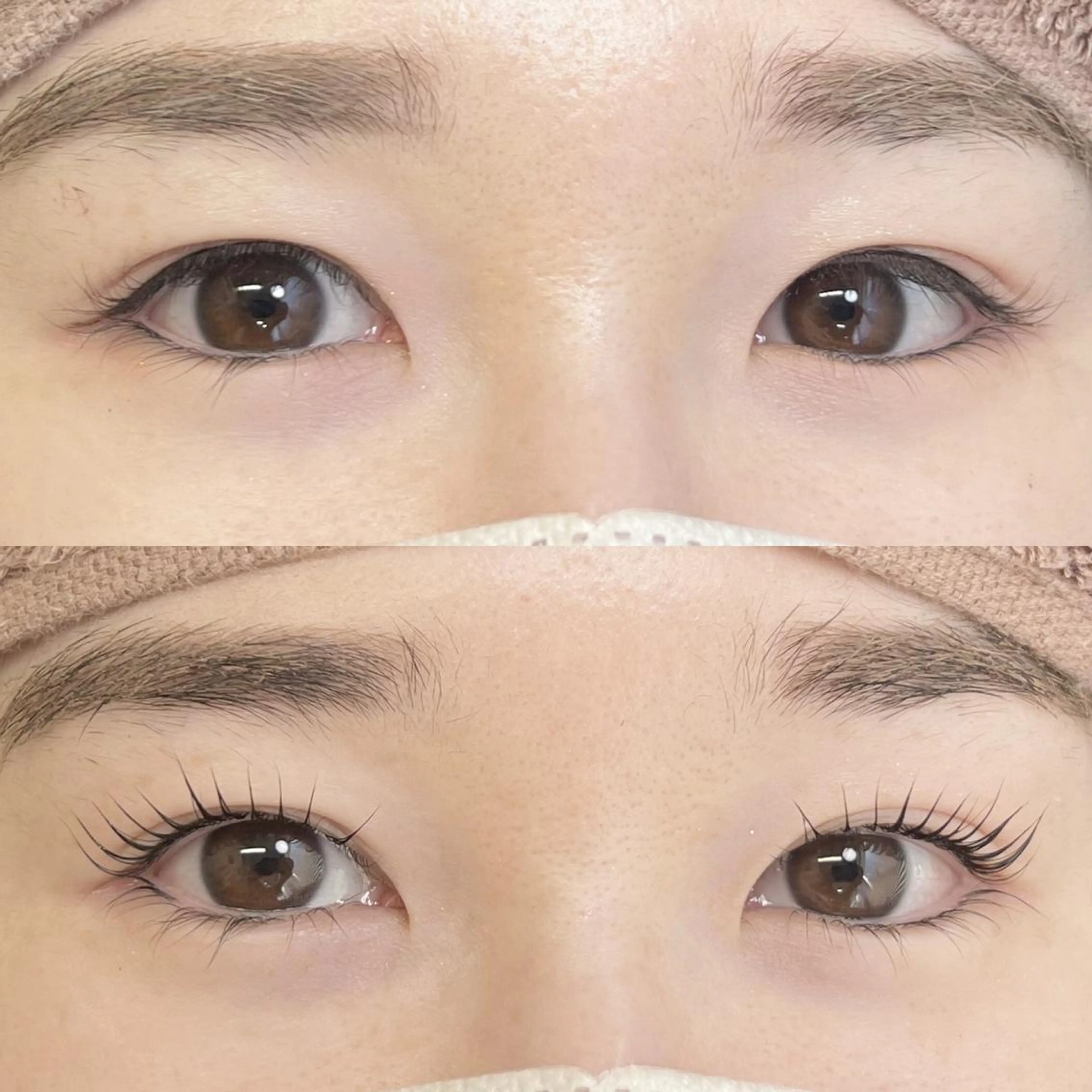 マツエク・マツパ アイブロウ 眉カラー バインドロック カラーマツエク フラットラッシュ パリジェンヌラッシュリフト Cherie Kawaguchiのマツエク・マツパデザイン