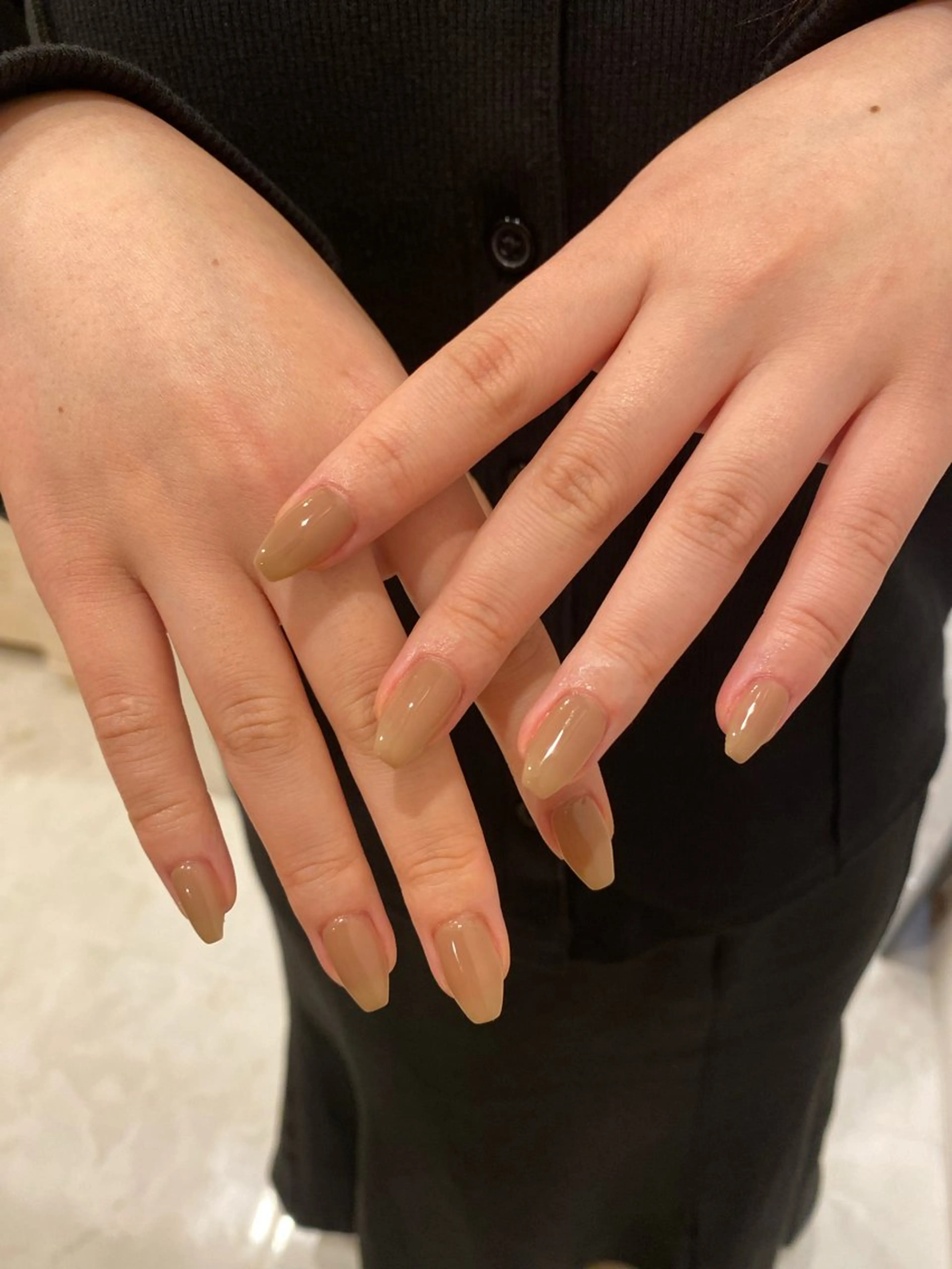 ネイル ワンカラーネイル melty 表参道 sakiのネイルデザイン