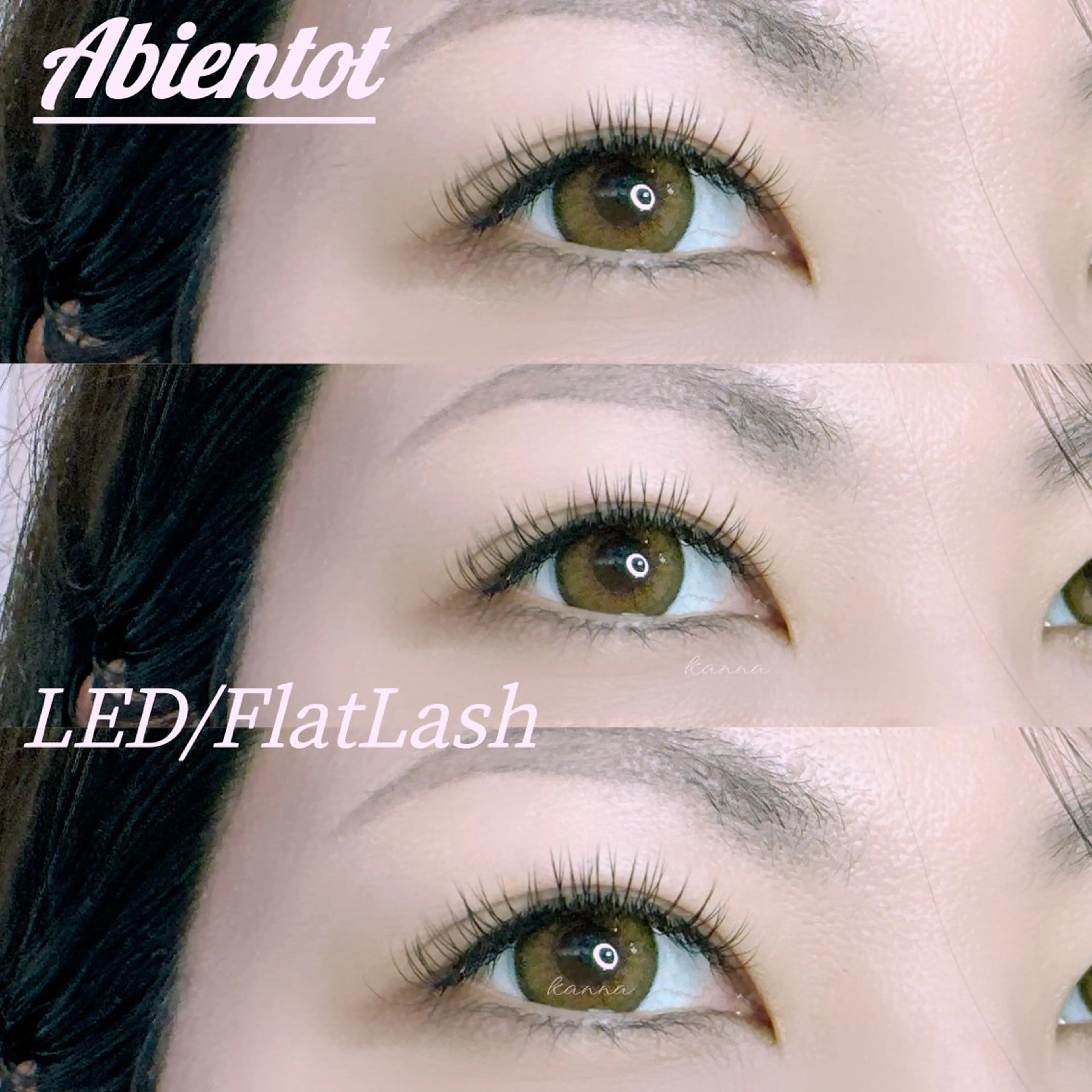 マツエク・マツパ Abientot Kannaのマツエク・マツパデザイン