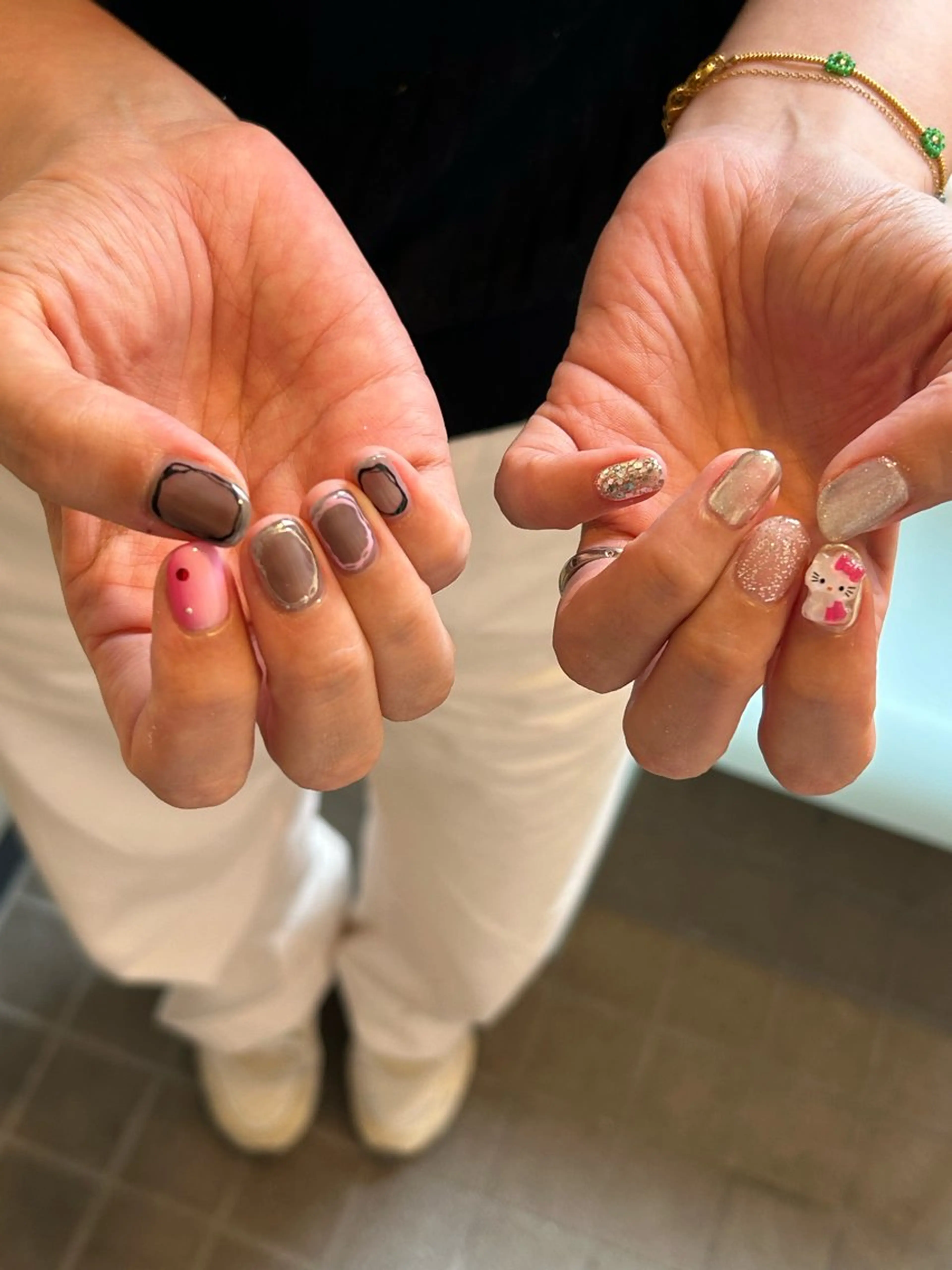 ネイル 持ち込み ハンドネイル Aimer Ciel エメシエル大宮ネイルのネイルデザイン