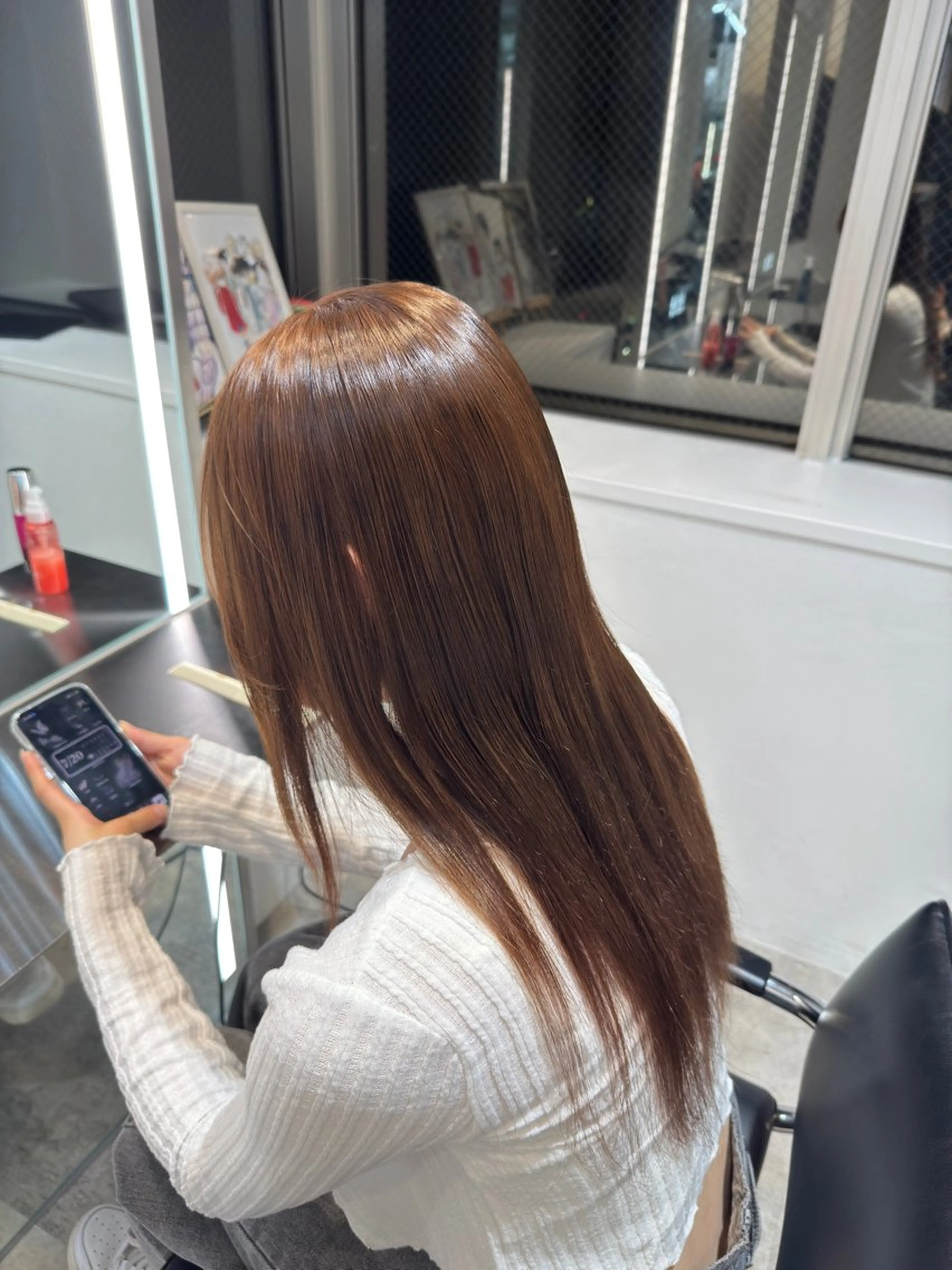 セミロング カラー ヘアカラー fifth 児玉達哉 当日予約🙆のヘアスタイル