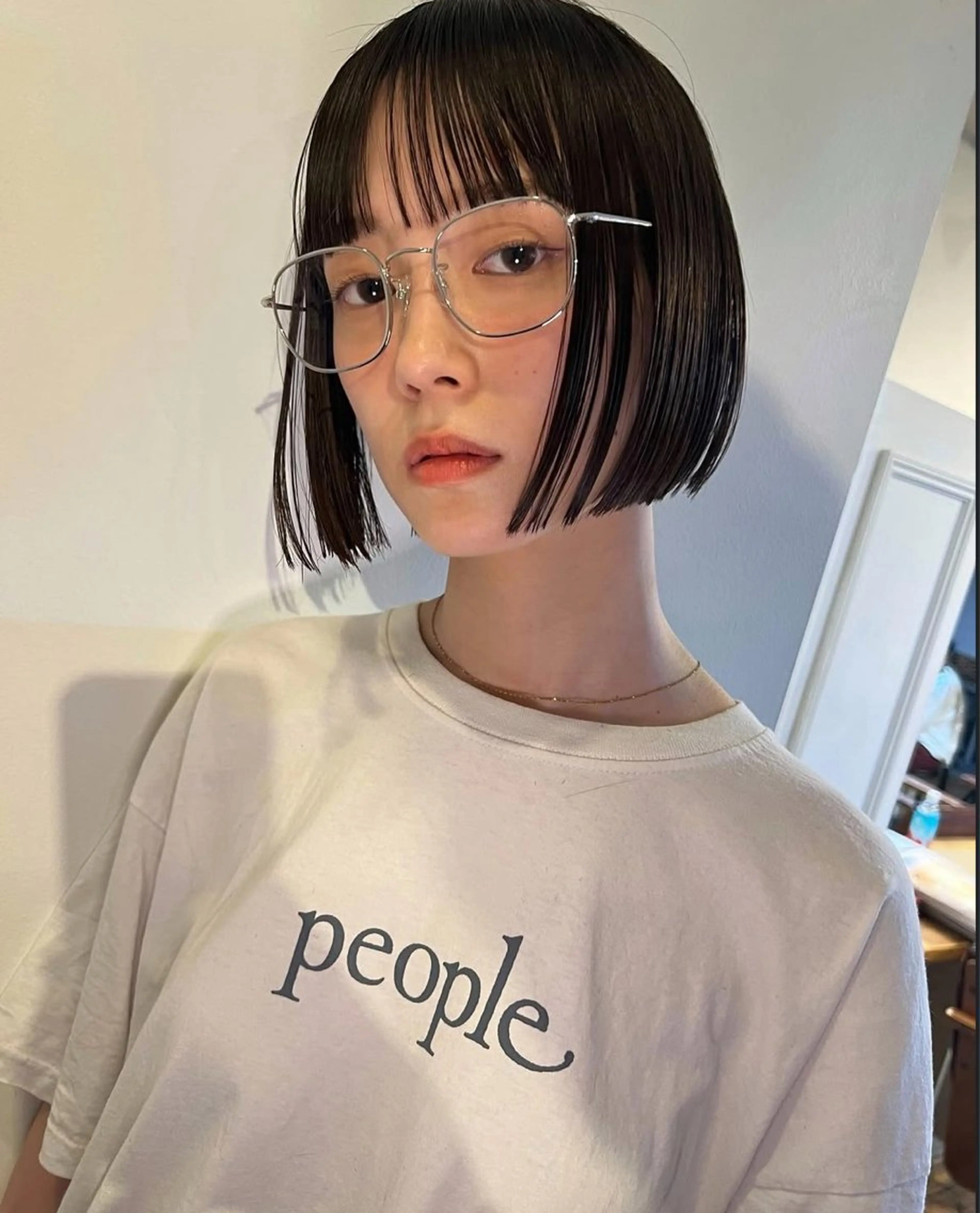 🌟ミニモ限定特別クーポン🌟ぱつっとボブカットカラー🎨✂︎トリートメント付きの写真