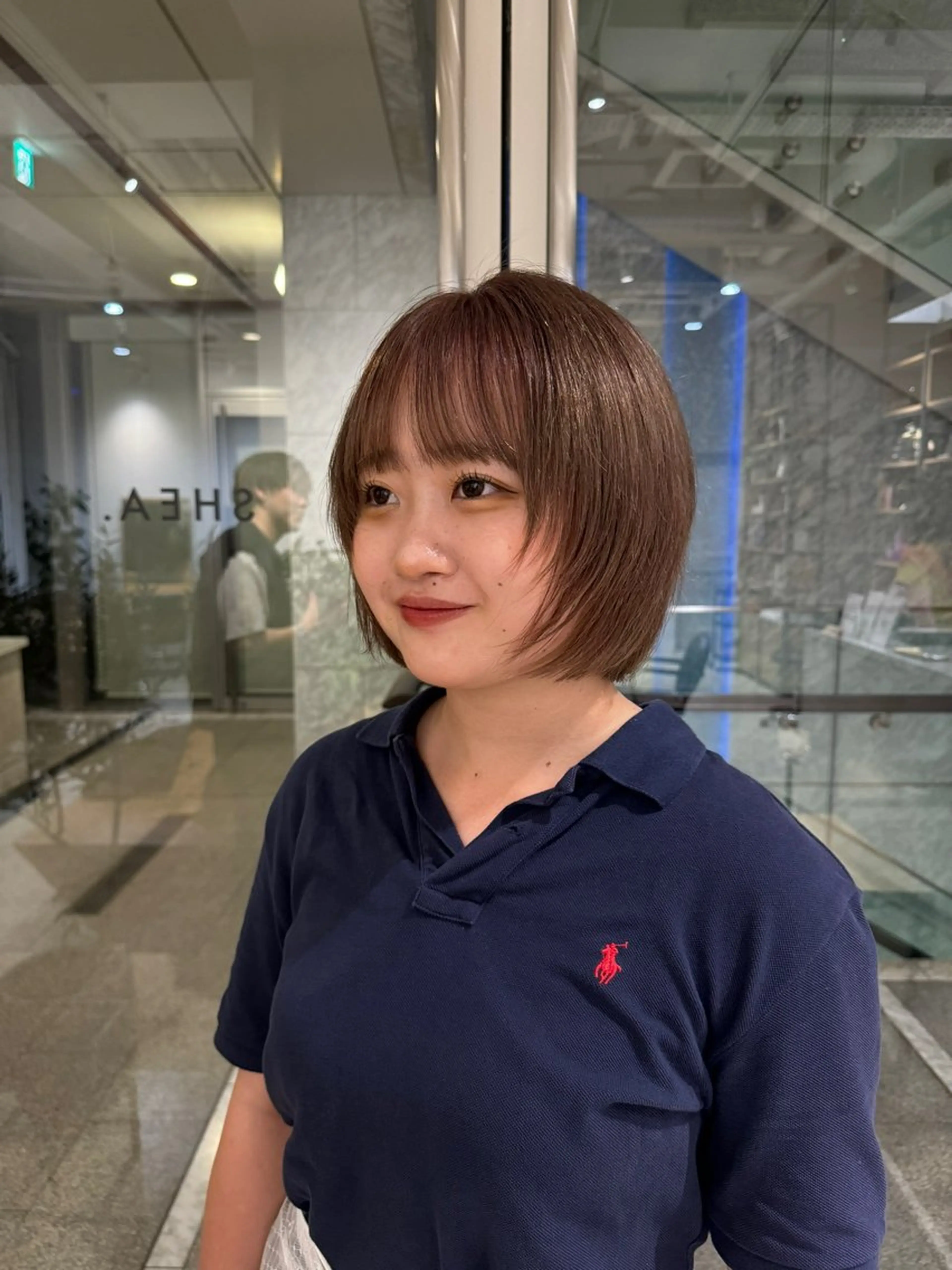 ミディアム ryona🎀 /ボブ/ブロンドのヘアスタイル