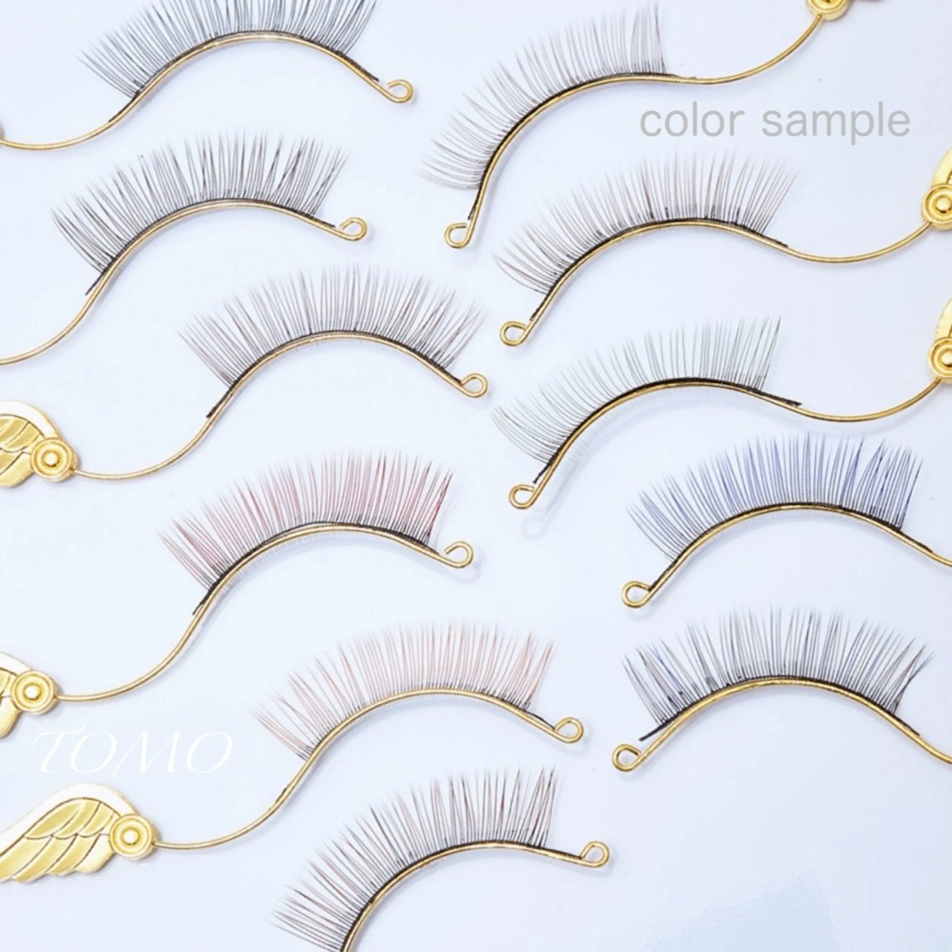 マツエク・マツパ バインドロック 束感まつ毛 カラーマツエク フラットラッシュ eneru by arto🌻TOMOのマツエク・マツパデザイン