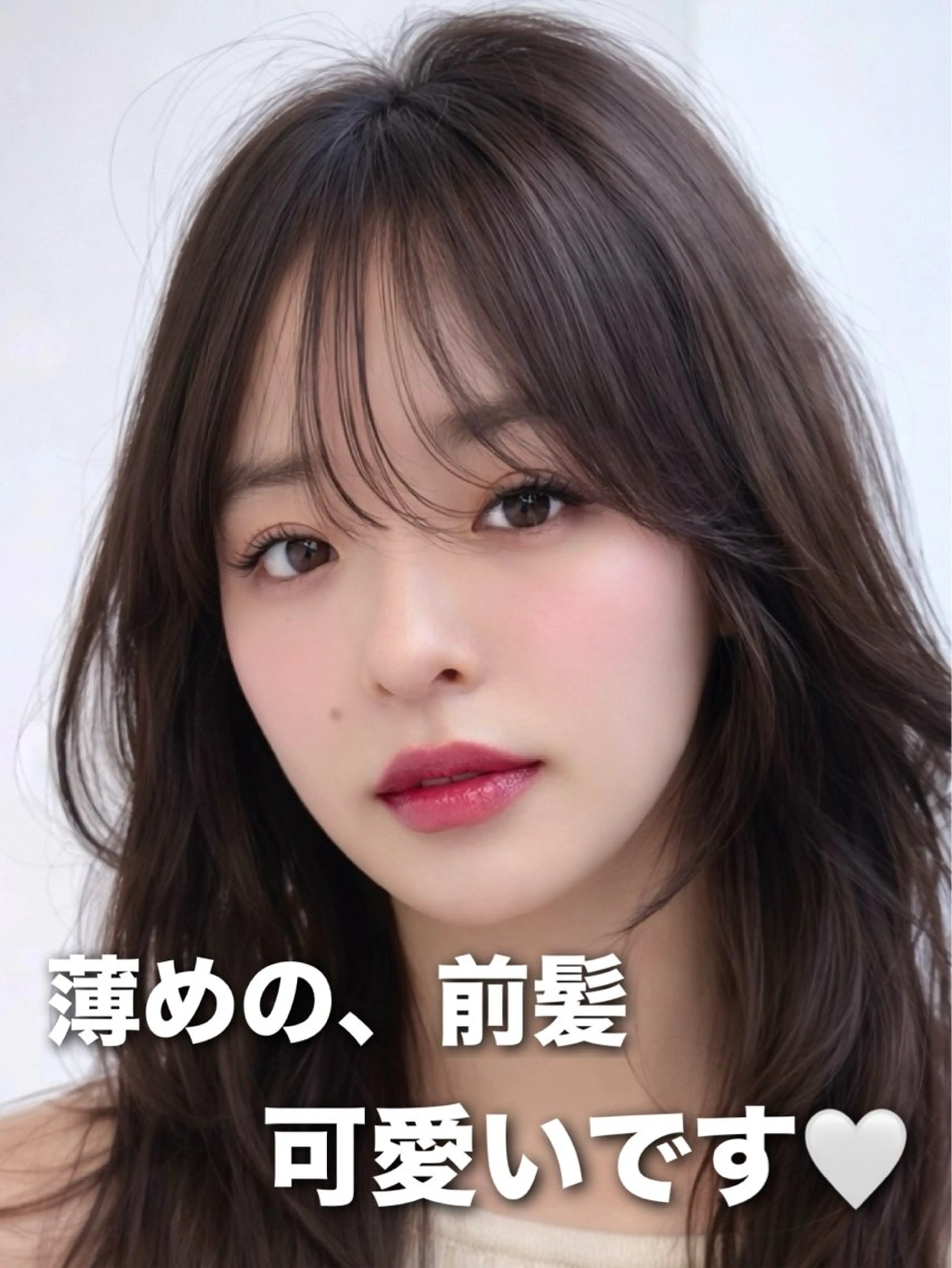 セミロング 映える顔まわり/前髪 特化 💗 ユキマのヘアスタイル