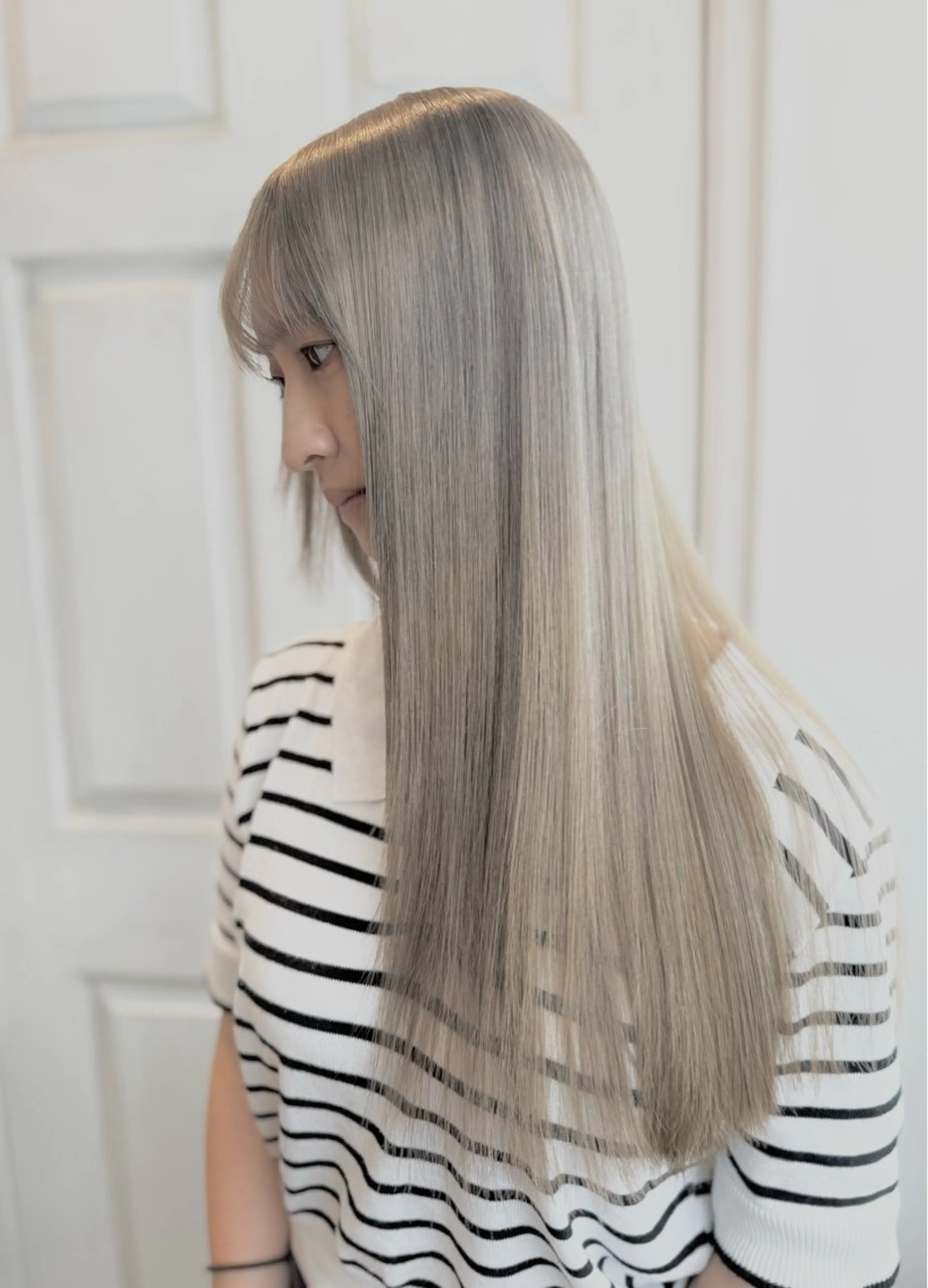 ロング ヘアカラー 🫧サカモトレナ🫧 新宿三丁目のヘアスタイル