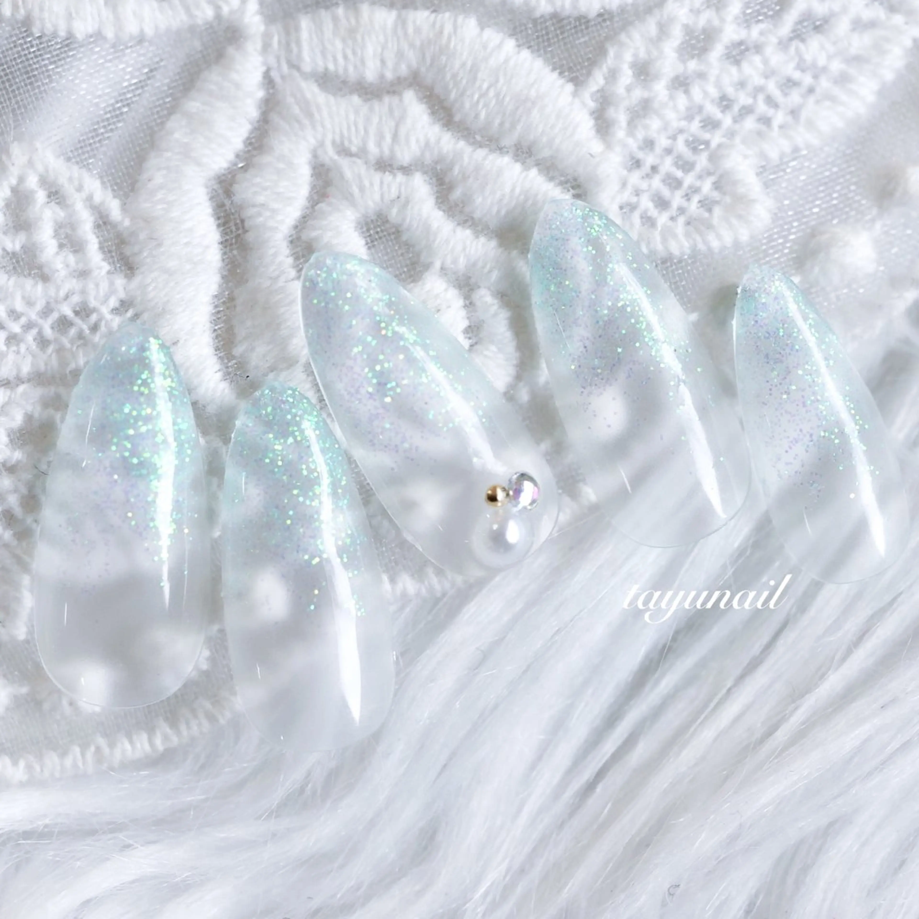 ネイル アートネイル ジェルネイル パラジェル シンプルネイル ハンドネイル ネイルサロン・ネイルスクール　たゆnail所属・ネイルサロン 【たゆnail】のネイルデザイン