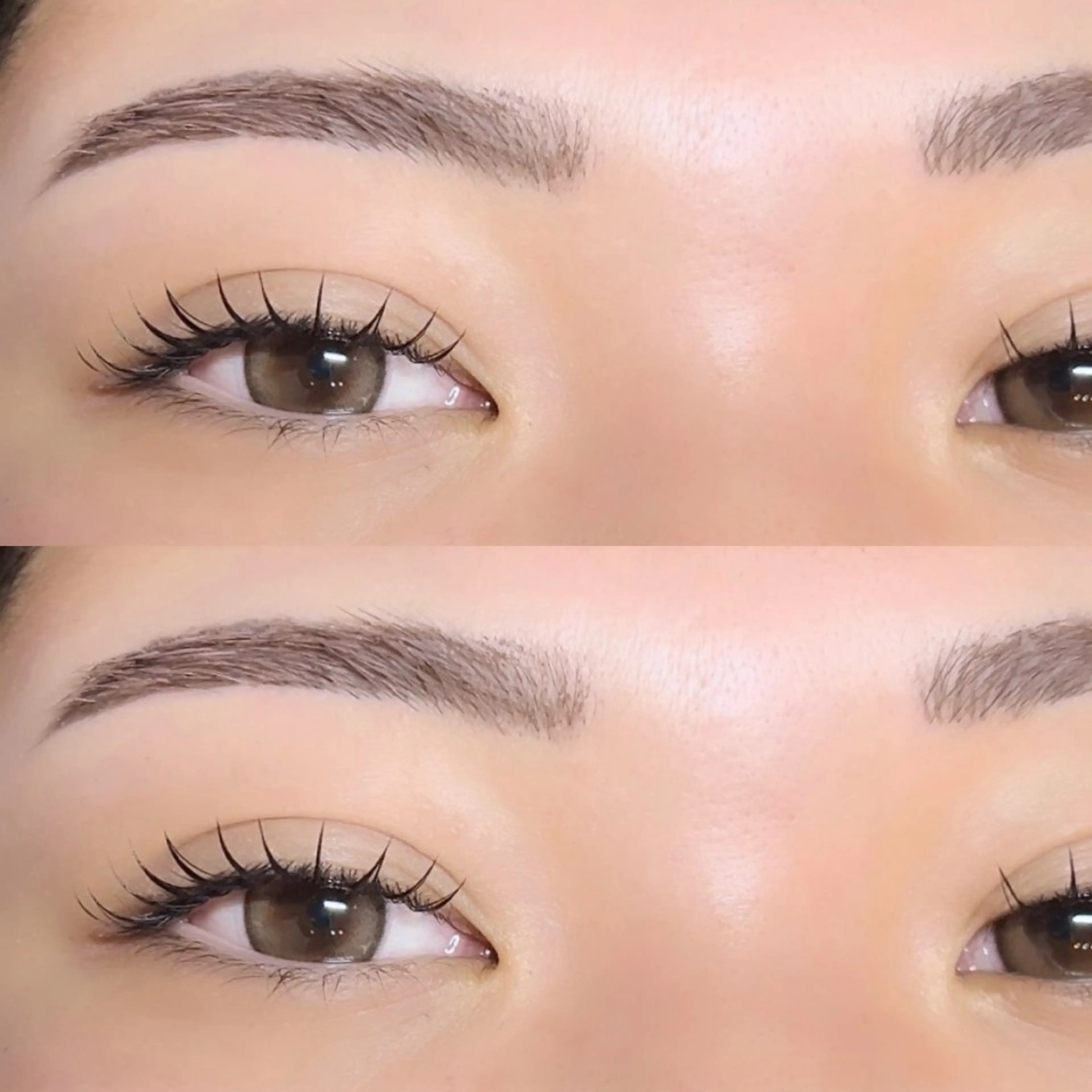 マツエク・マツパ フラットラッシュ ESUGA SENAのマツエク・マツパデザイン