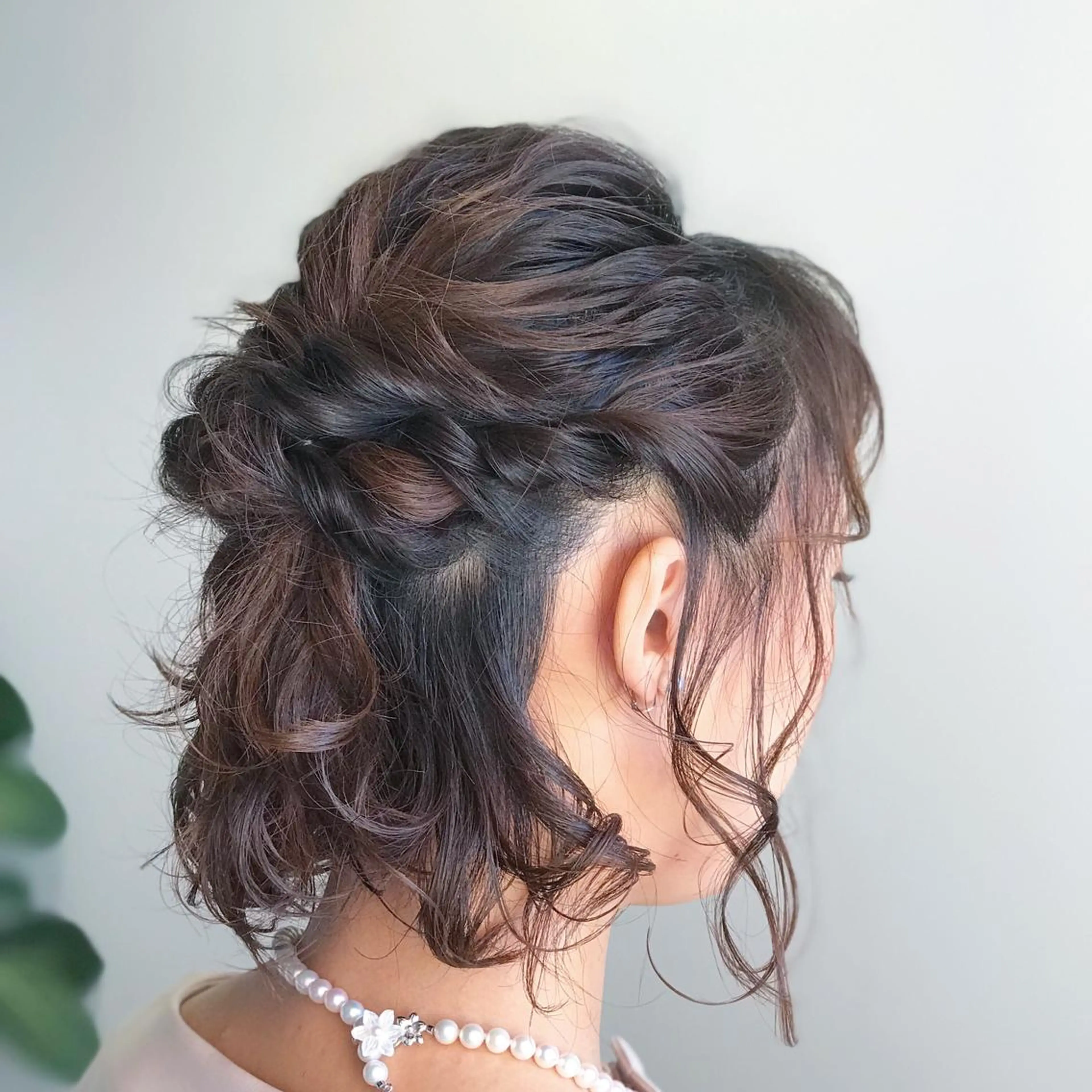 ヘアアレンジ ハーフアップ Maeda マエダのヘアスタイル