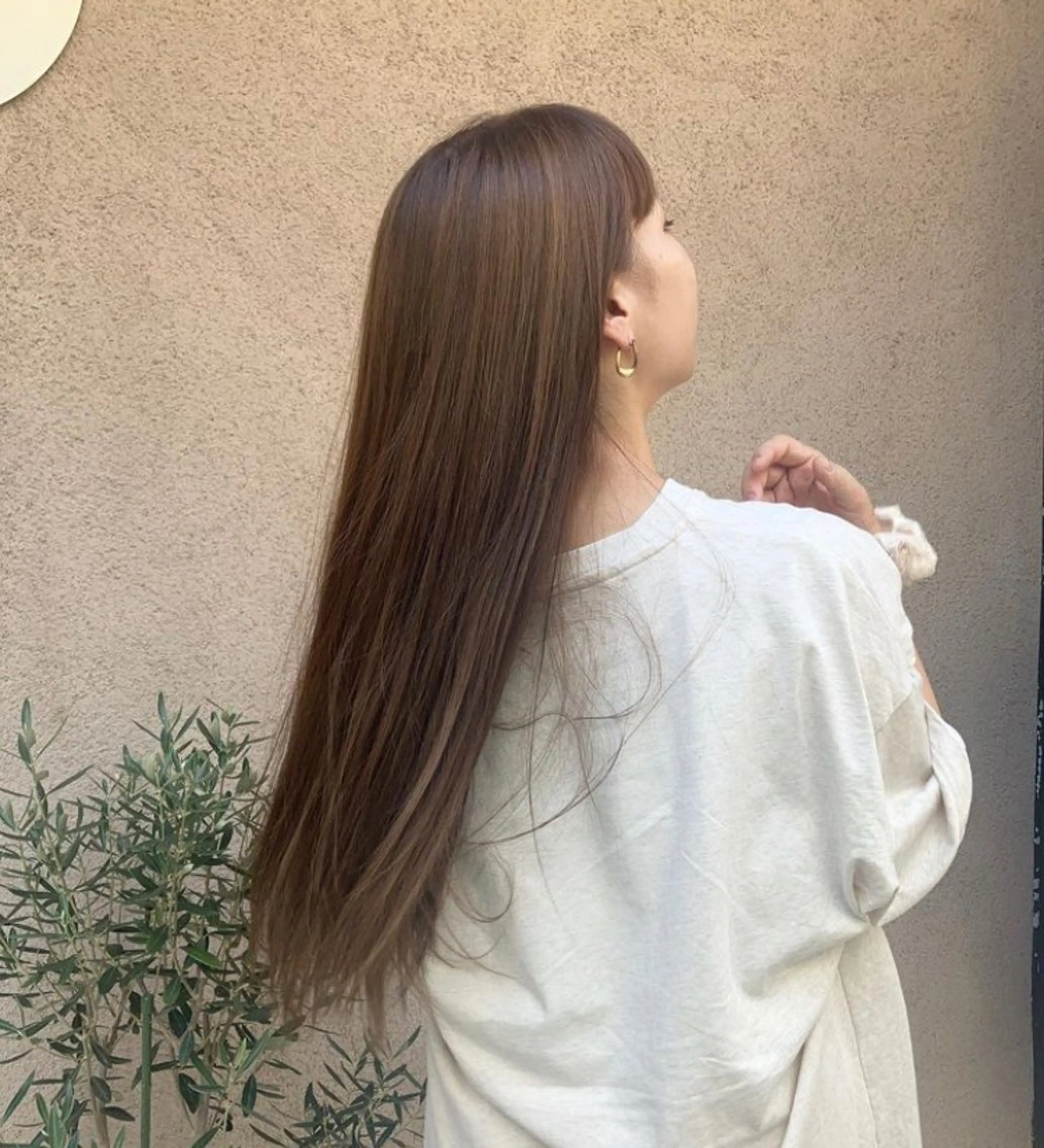 ロング neguse所属・neguse 京都西院 貸切美容室のヘアスタイル