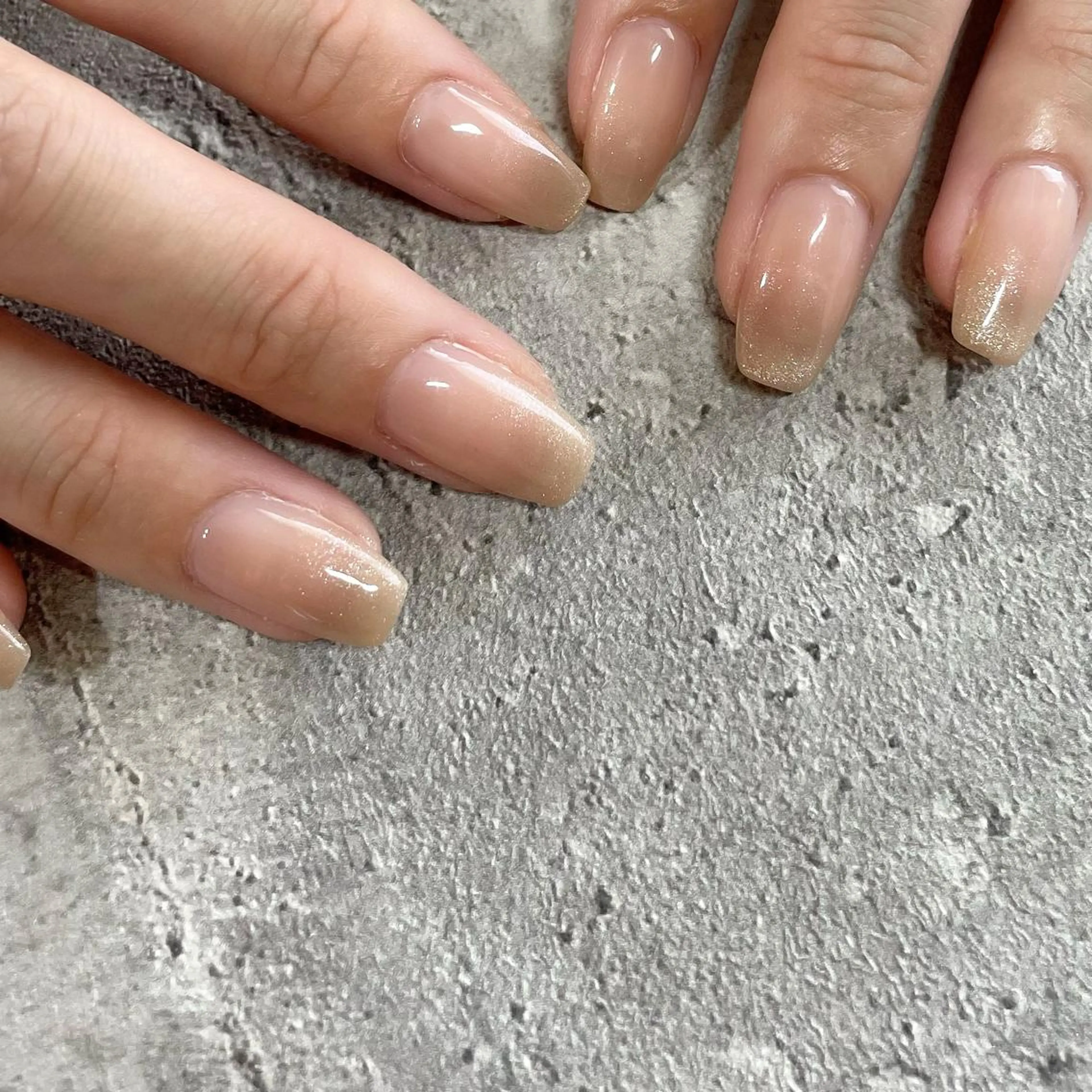 ネイル ジェルネイル シンプルネイル 東 千夏のネイルデザイン