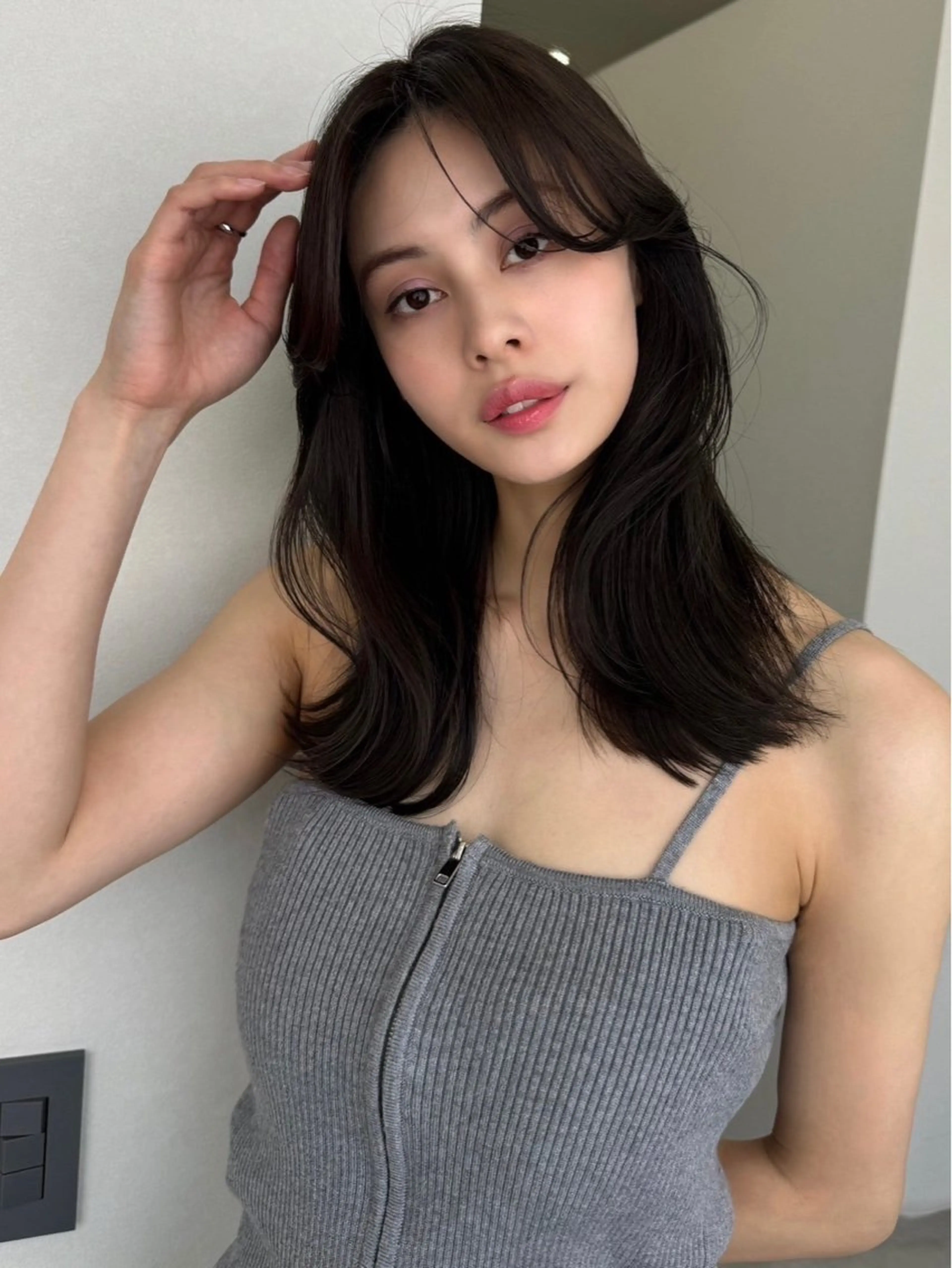 ミディアム SOYON 岡山店所属・SOYON岡山/ 店長/NAOKIのヘアスタイル