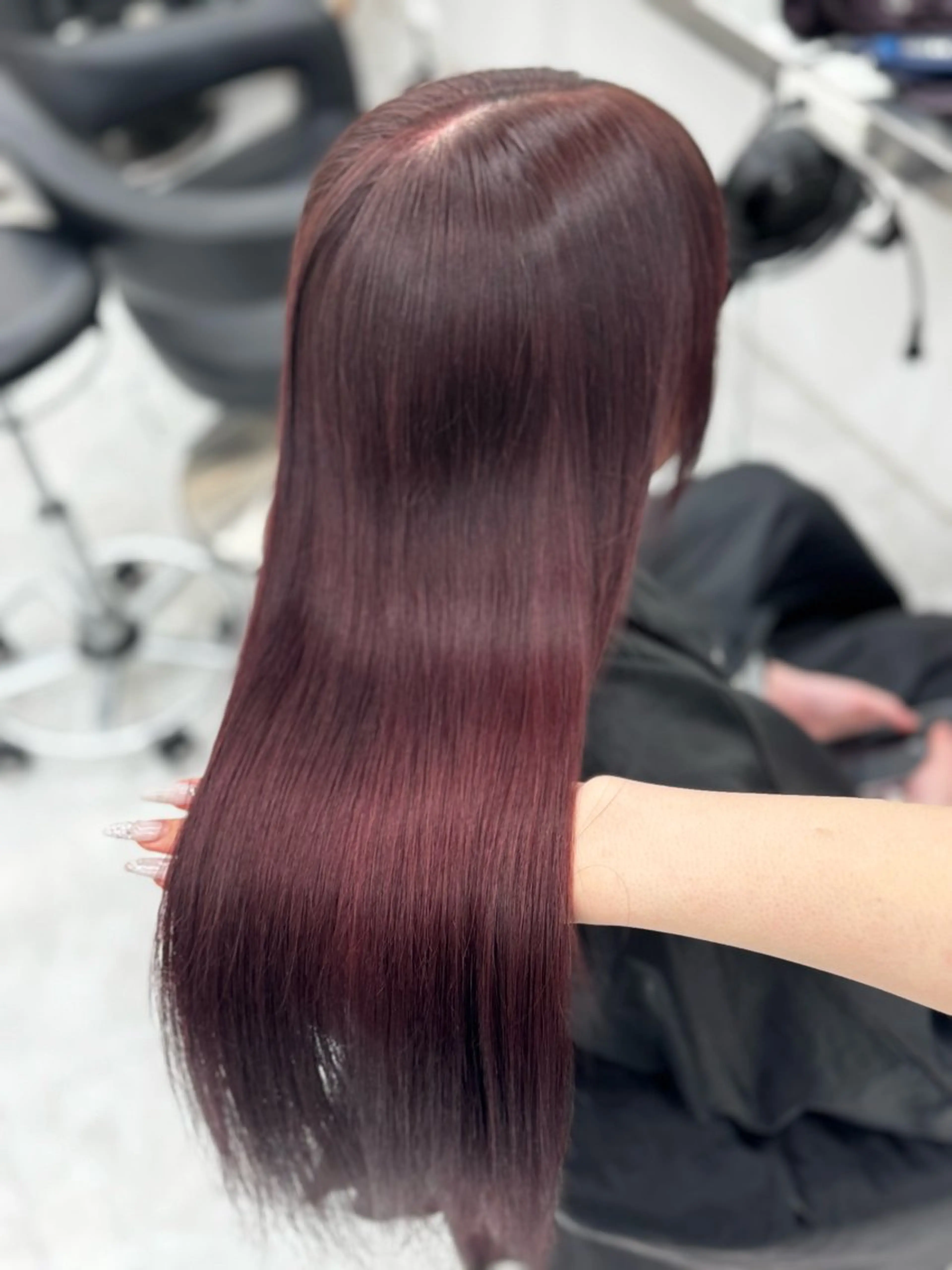 ロング カラー カット ヘアカラー 🎀愛されgirly ヘア🫧Ayakaのヘアスタイル