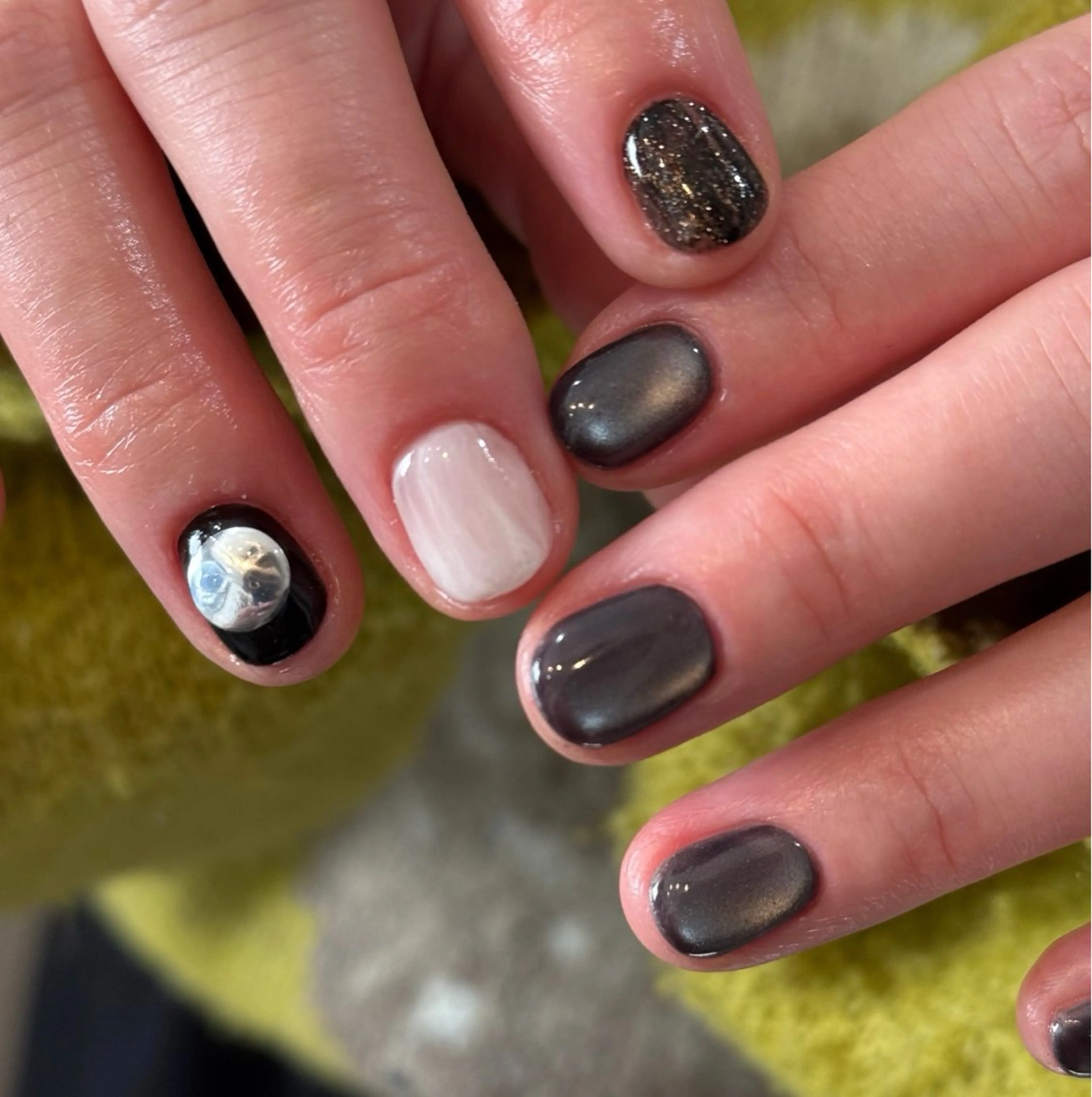 ネイル ショートネイル ハンドネイル Blé nailのネイルデザイン