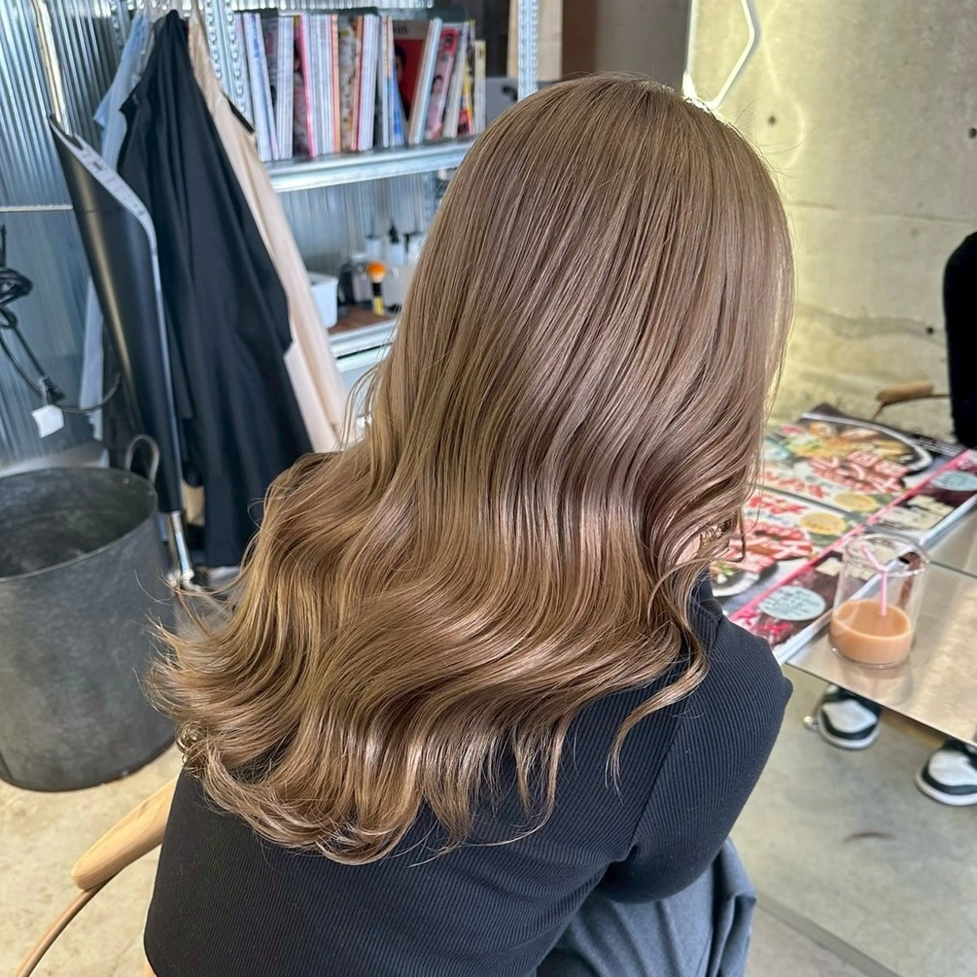 セミロング カラー LOMARLIE YUSUKE🫧のヘアスタイル