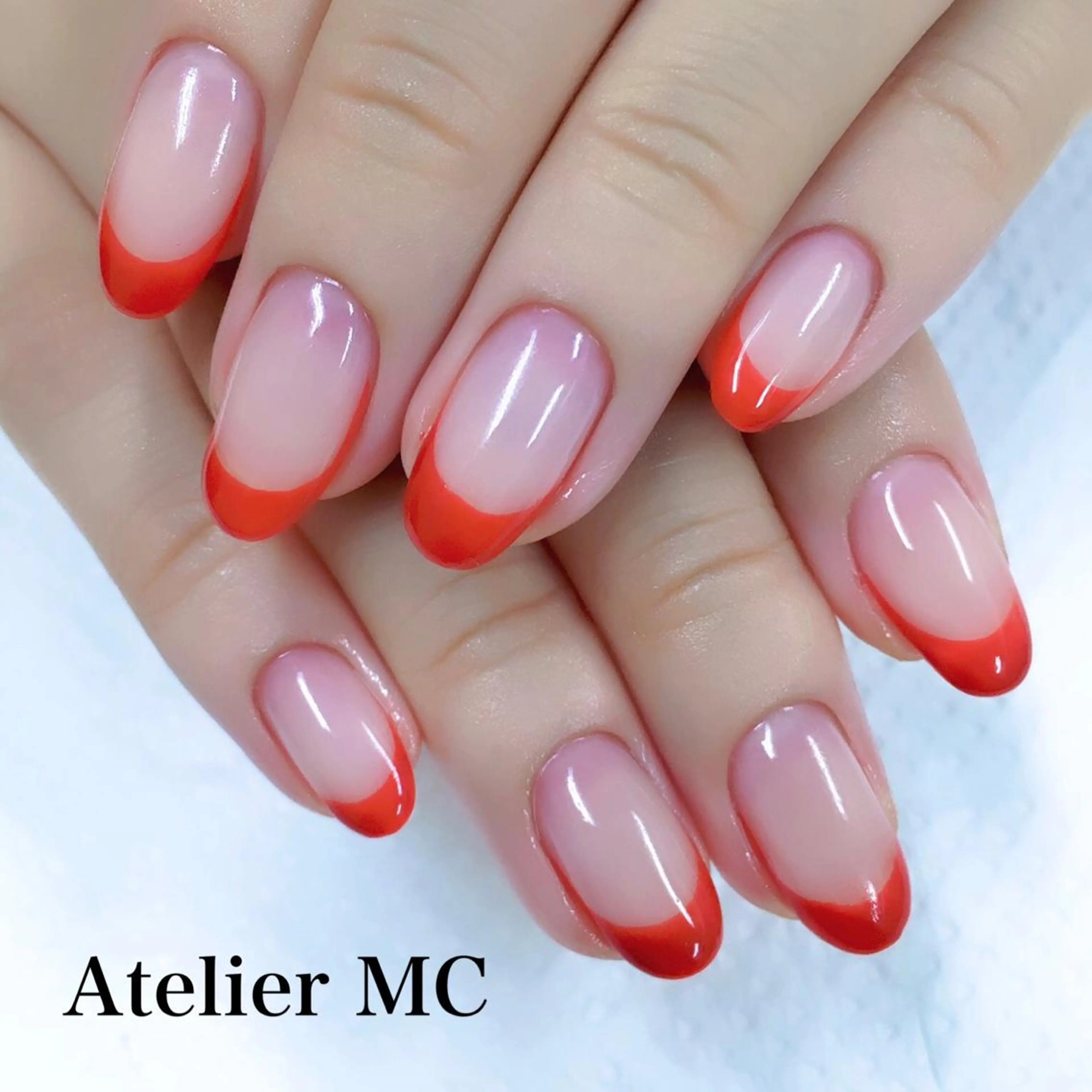 🟥フレンチネイル　カラー400色以上から🟥の写真