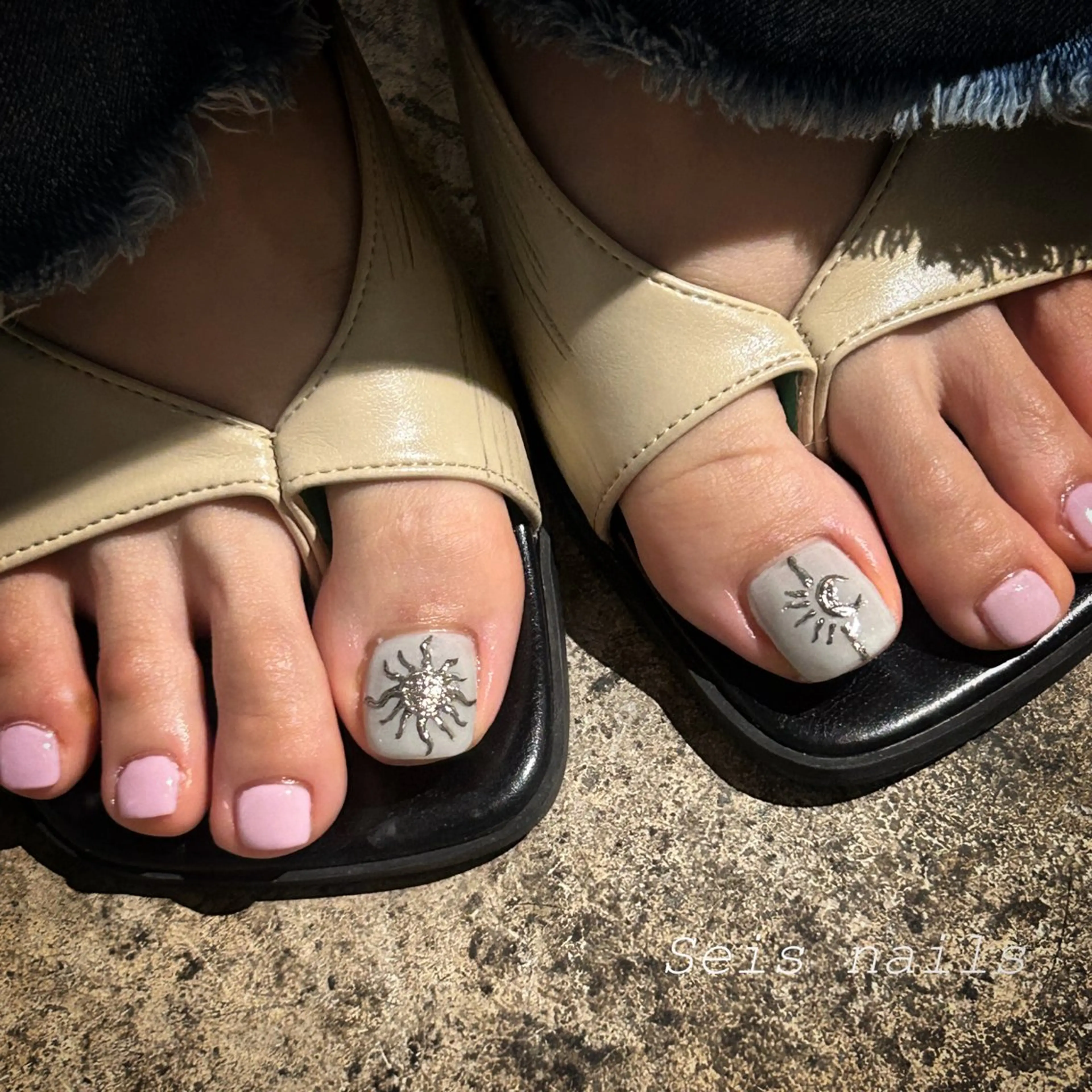 ネイル フットネイル Seis Shihoのネイルデザイン