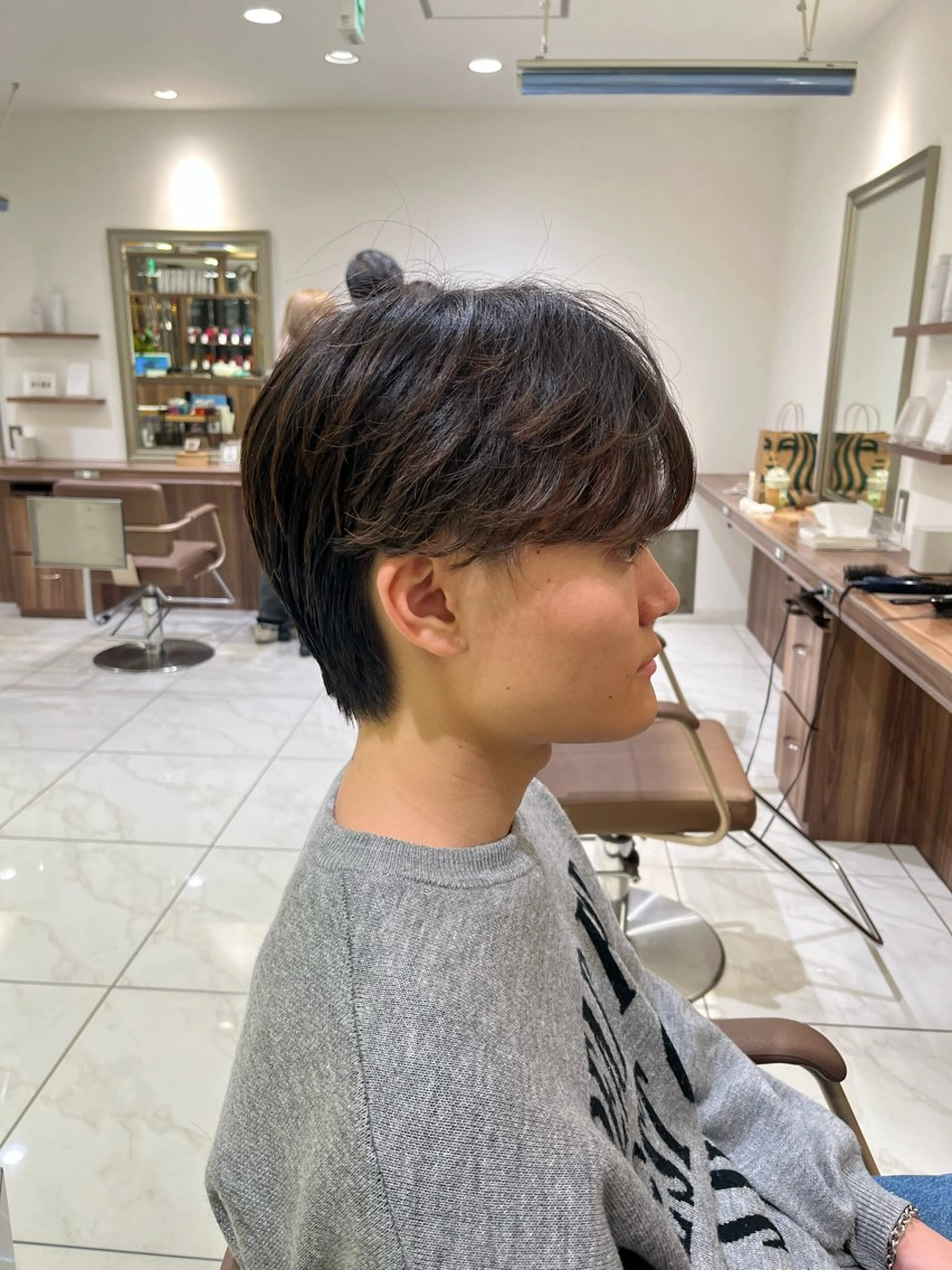 ショート パーマ メンズ 桜新町メンズ特化| ユウダイのヘアスタイル