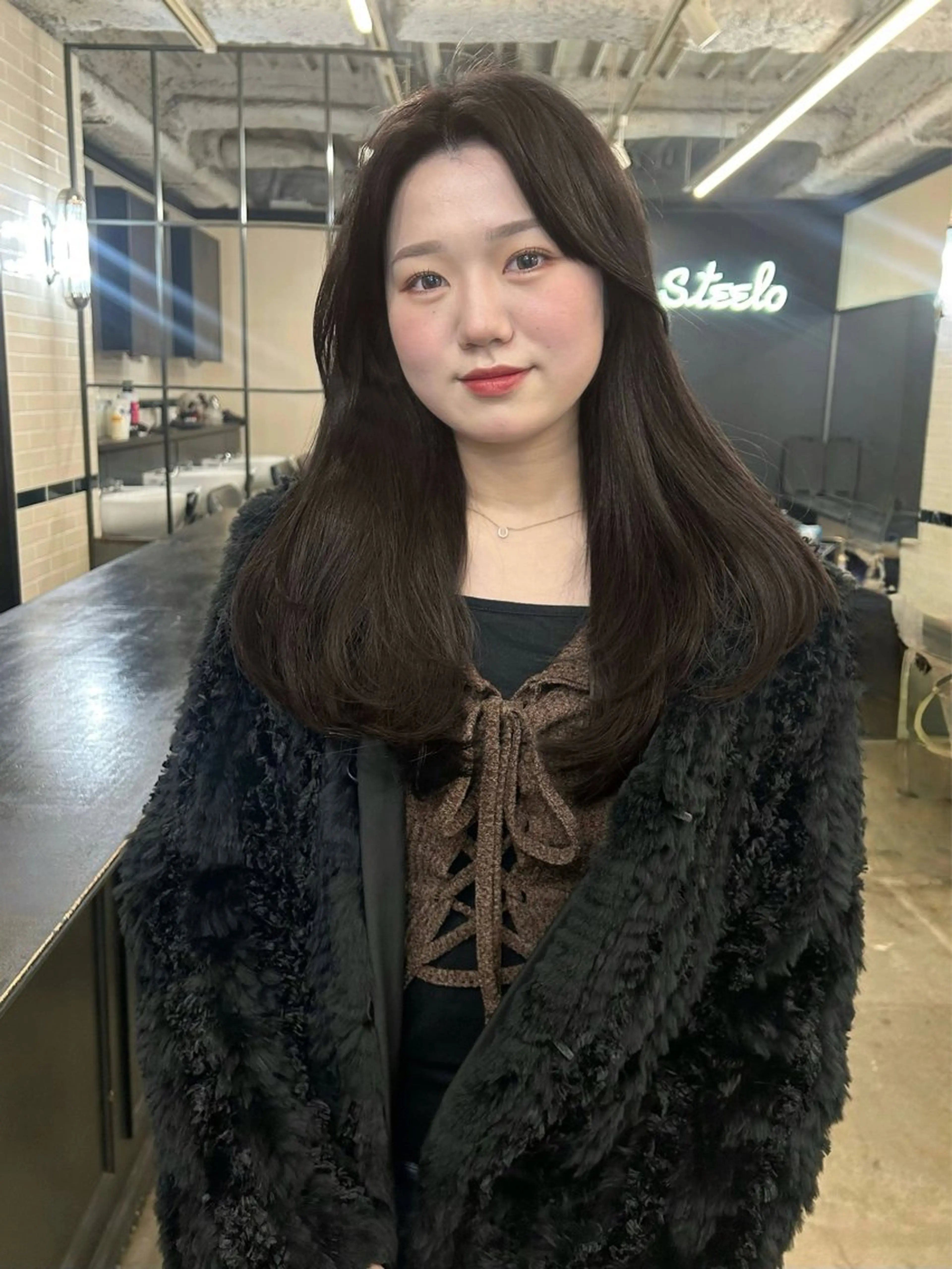 ロング カラー カット ヘアカラー トリートメント 地毛風艶カラー🌿 喜多夏海のヘアスタイル