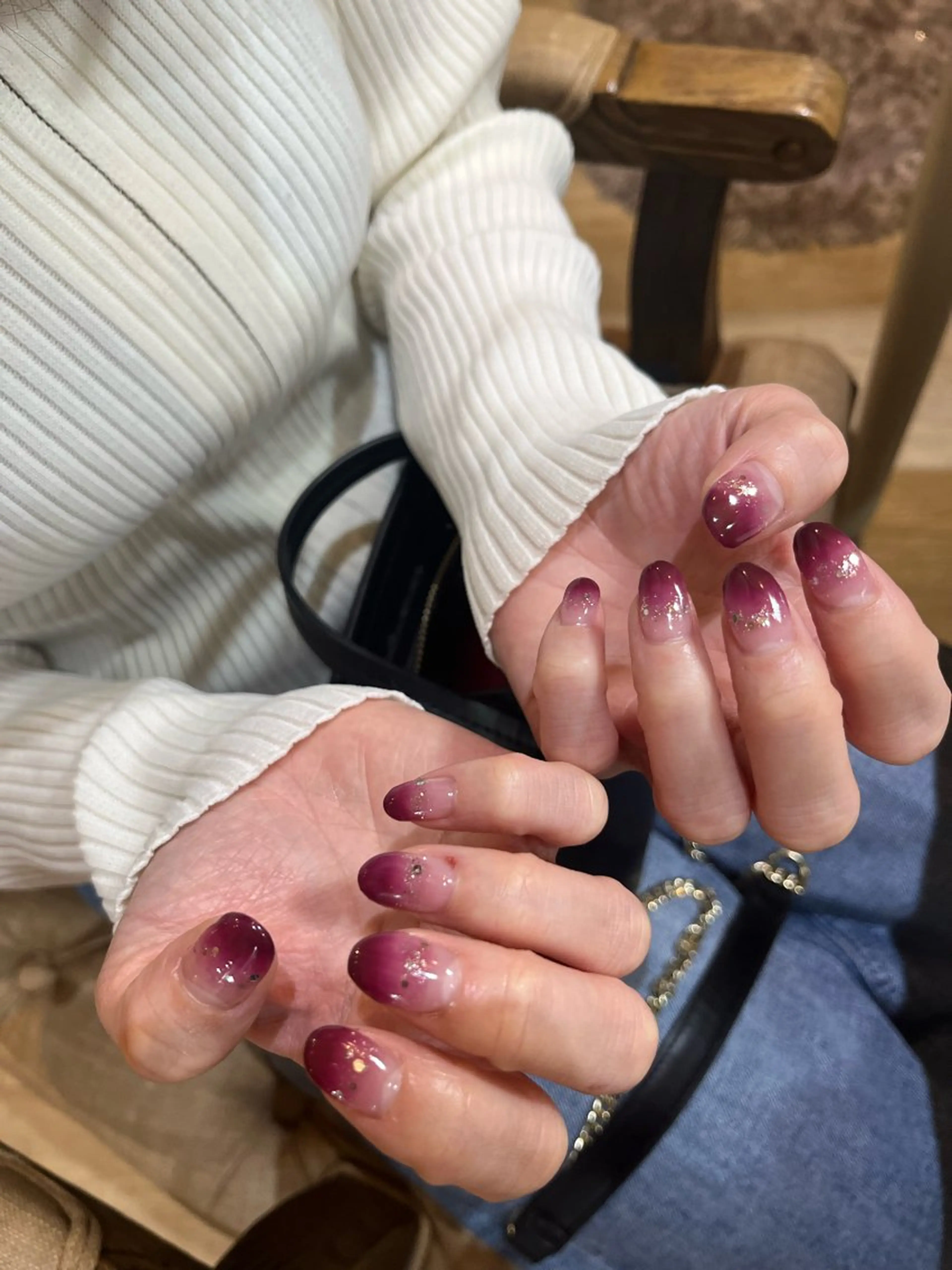 ネイル グラデーション エステ&アイラッシュ&ネイル Folche博多店【フォルチェ】所属・フォルチェ博多店 細田のネイルデザイン