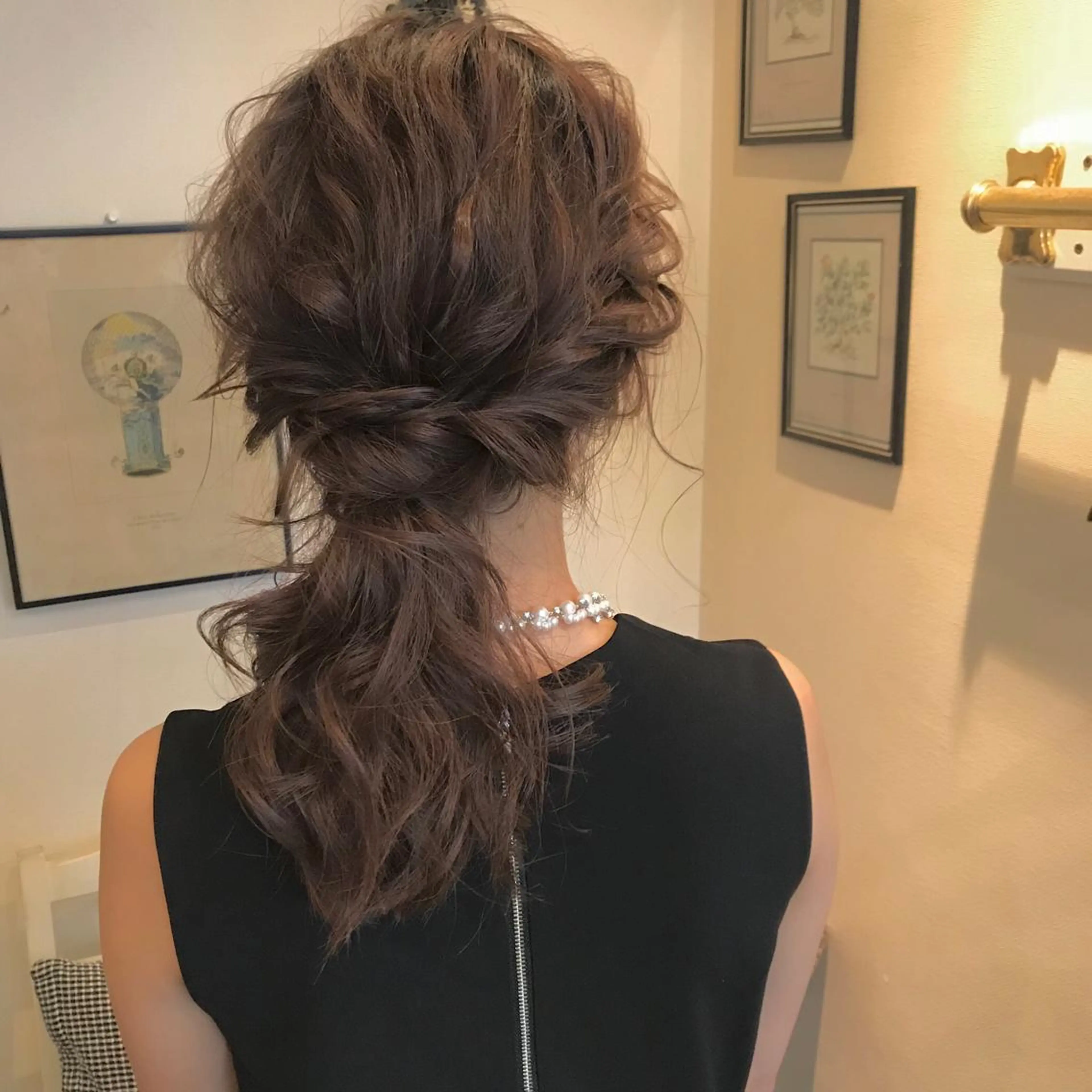 ヘアアレンジ 韓国 / 中国ヘア 🦋Noniのヘアスタイル