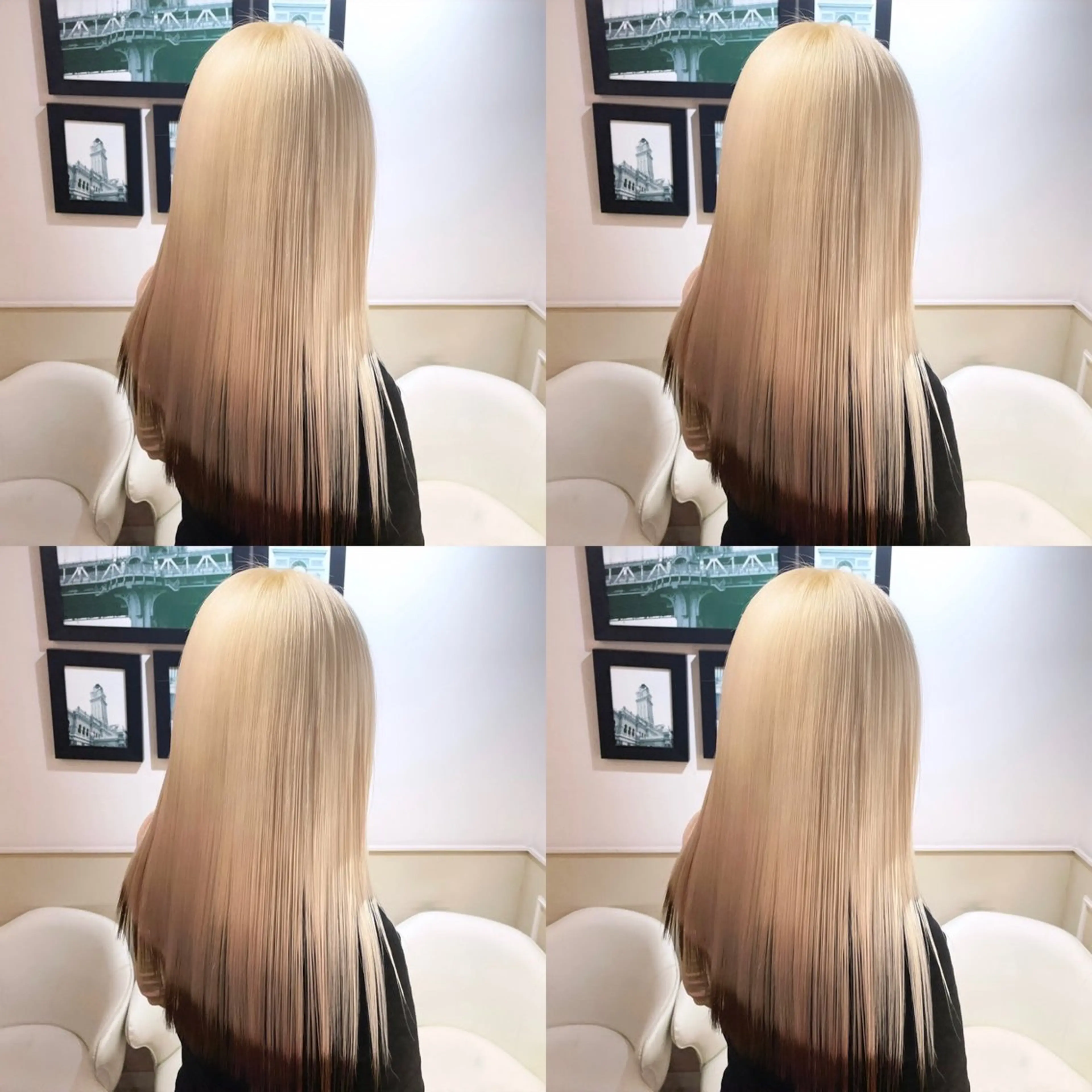 ロング カラー 抜きっぱなしブロンド ブロンド 🌟トップデザイナー 高橋🌟のヘアスタイル