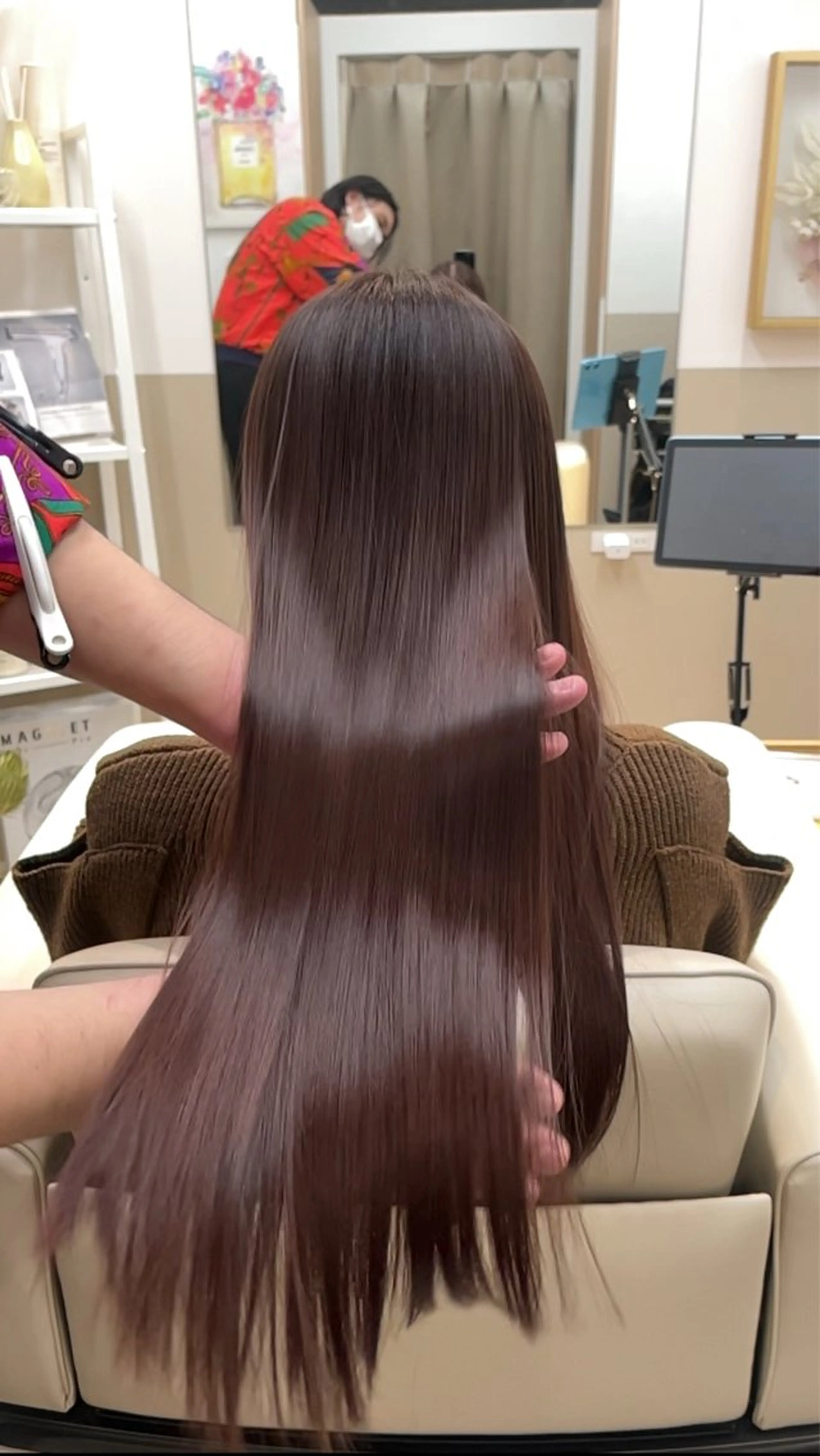 ロング カラー 髪質改善 神戸本格派髪質改善 /MITSUKIのヘアスタイル