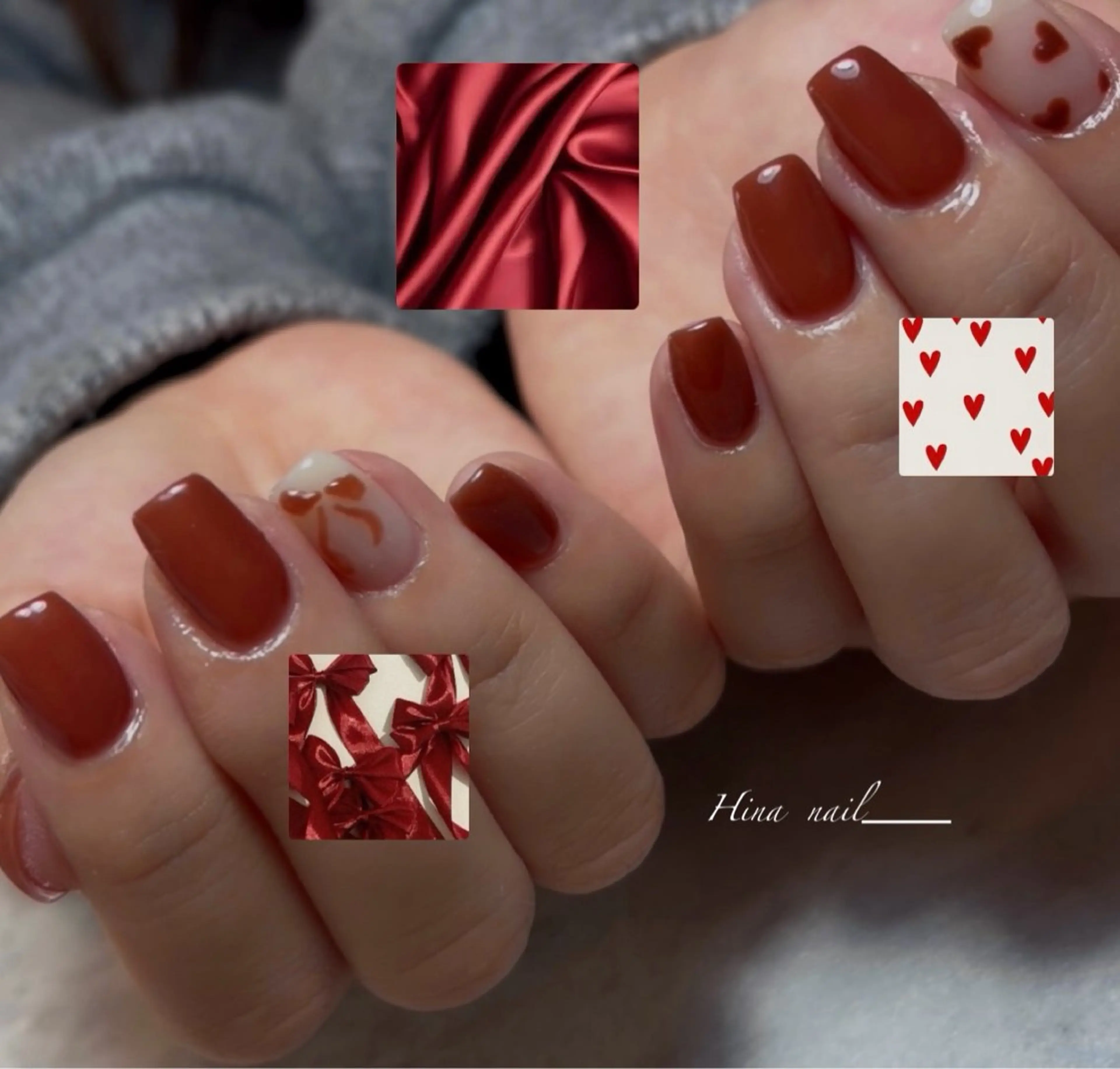 ネイル ハンドネイル ハンドケア hina nailのネイルデザイン