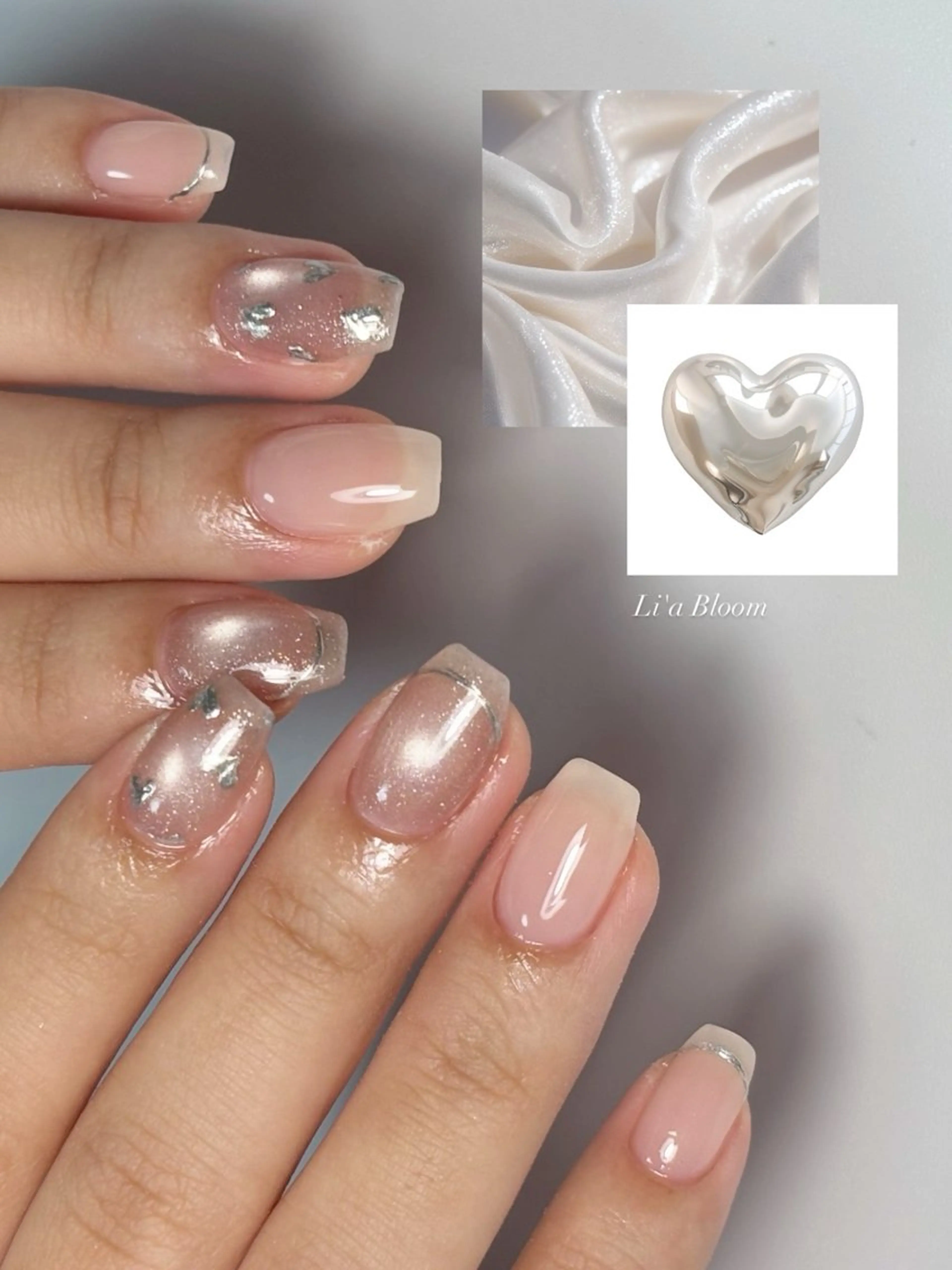ネイル ハンドネイル Li'a Bloom所属・🦋🤍 madoka🤍のネイルデザイン
