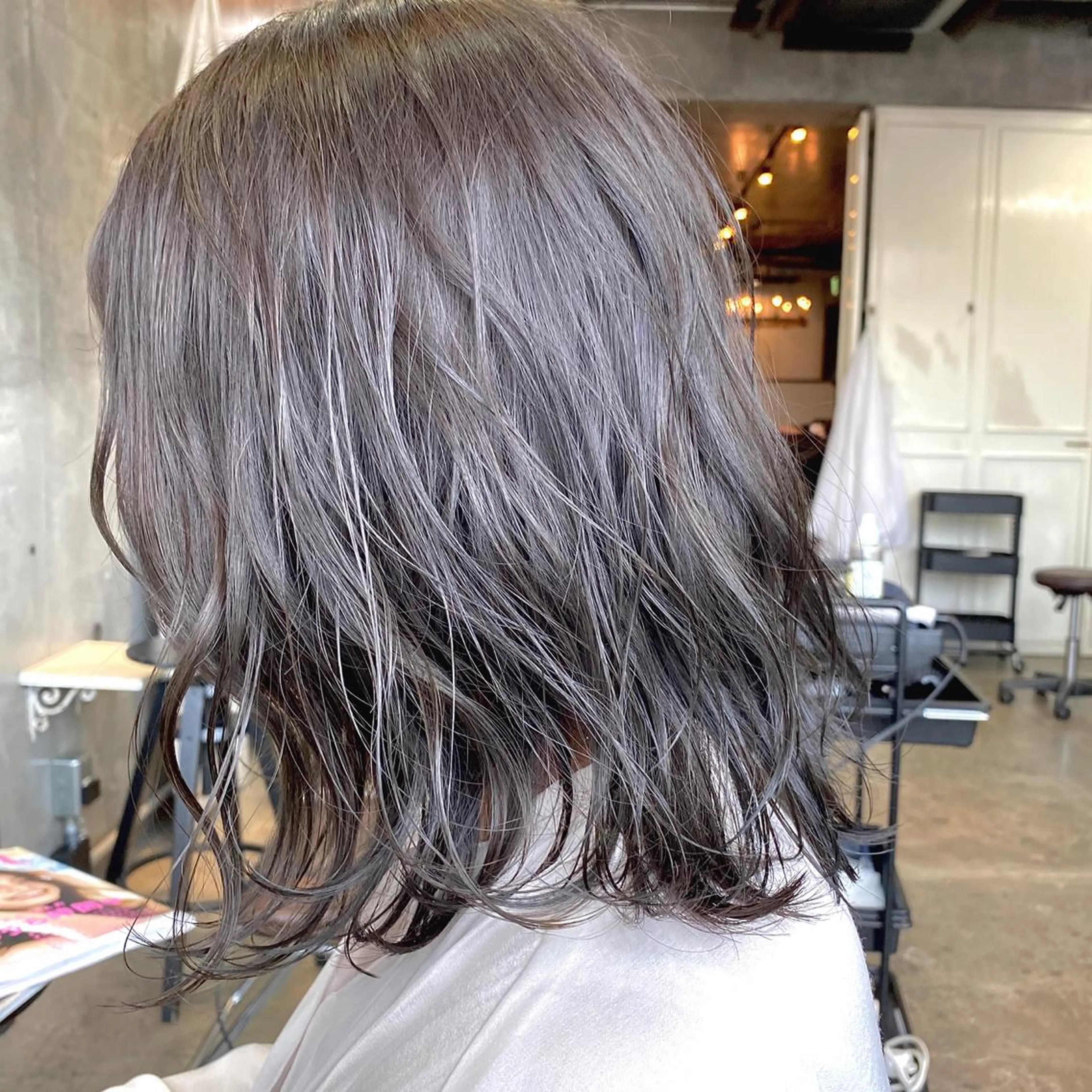 ミディアム カラー ヘアアレンジ カット ヘアカラー トリートメント ヘッドスパ 【ダメージレス施術】 【透明感】北村 拓也のヘアスタイル