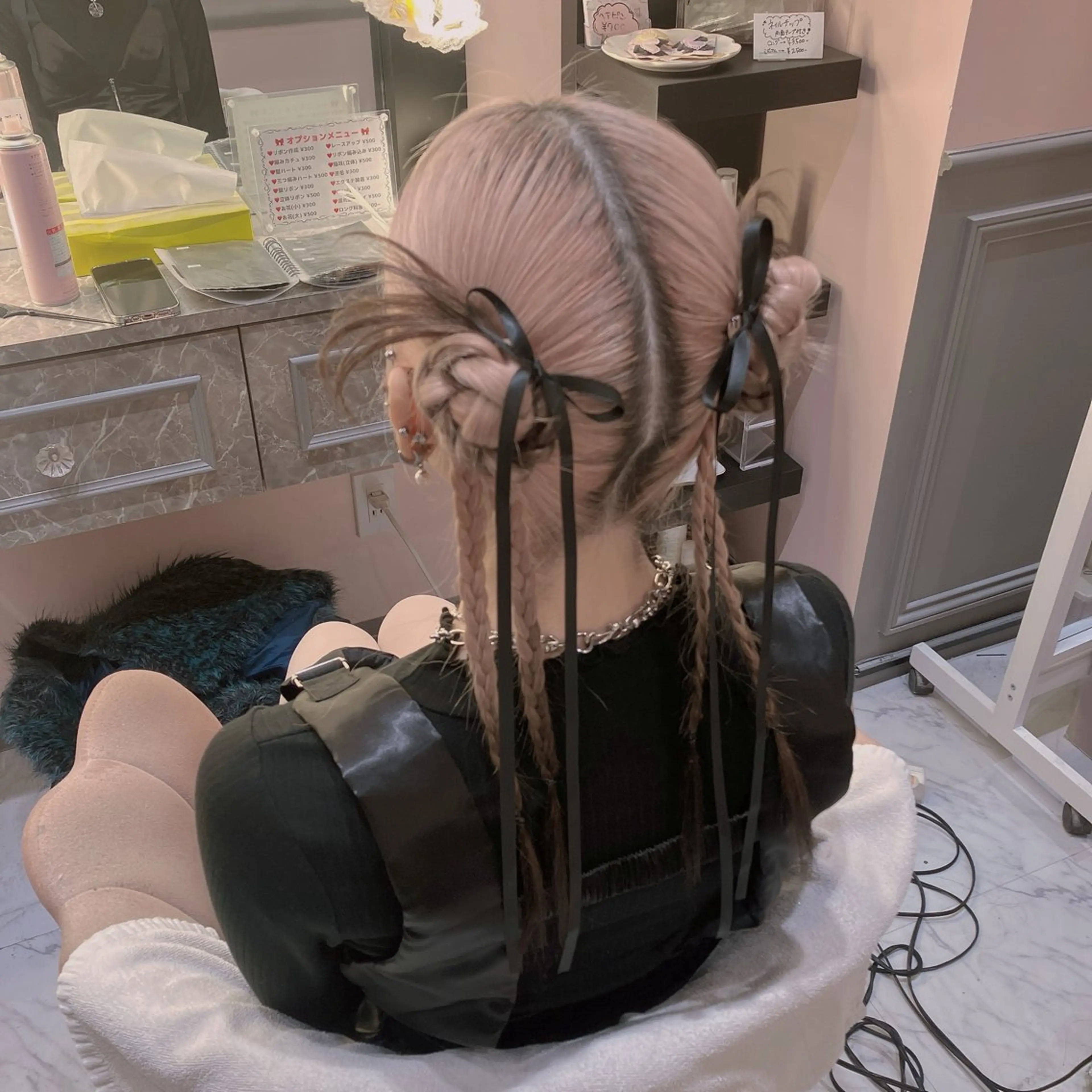 ロング ヘアアレンジ ヘアセット Seventeen 秋葉原　୨୧ あすかのヘアスタイル