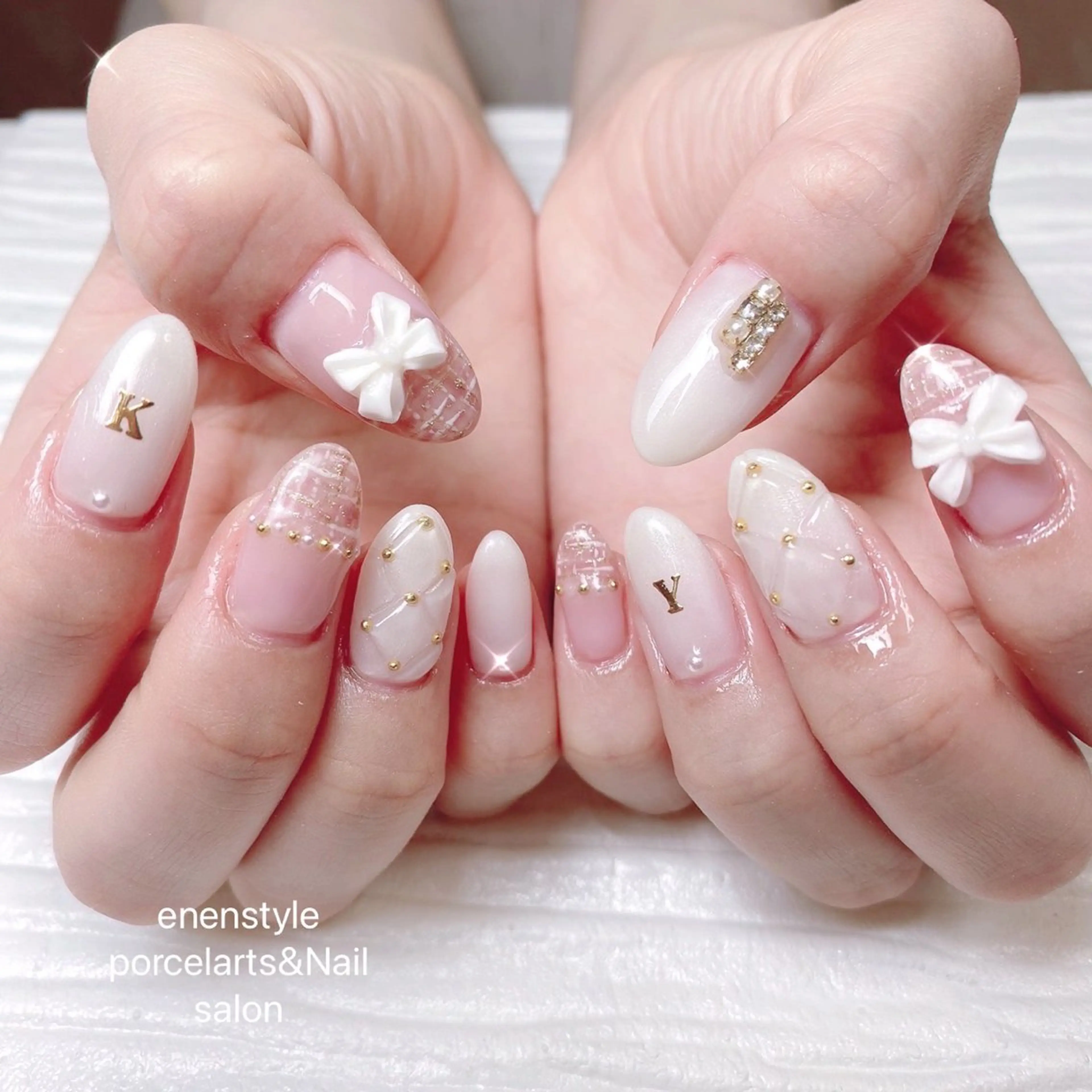 ネイル ハンドネイル 👑enen style👑のネイルデザイン