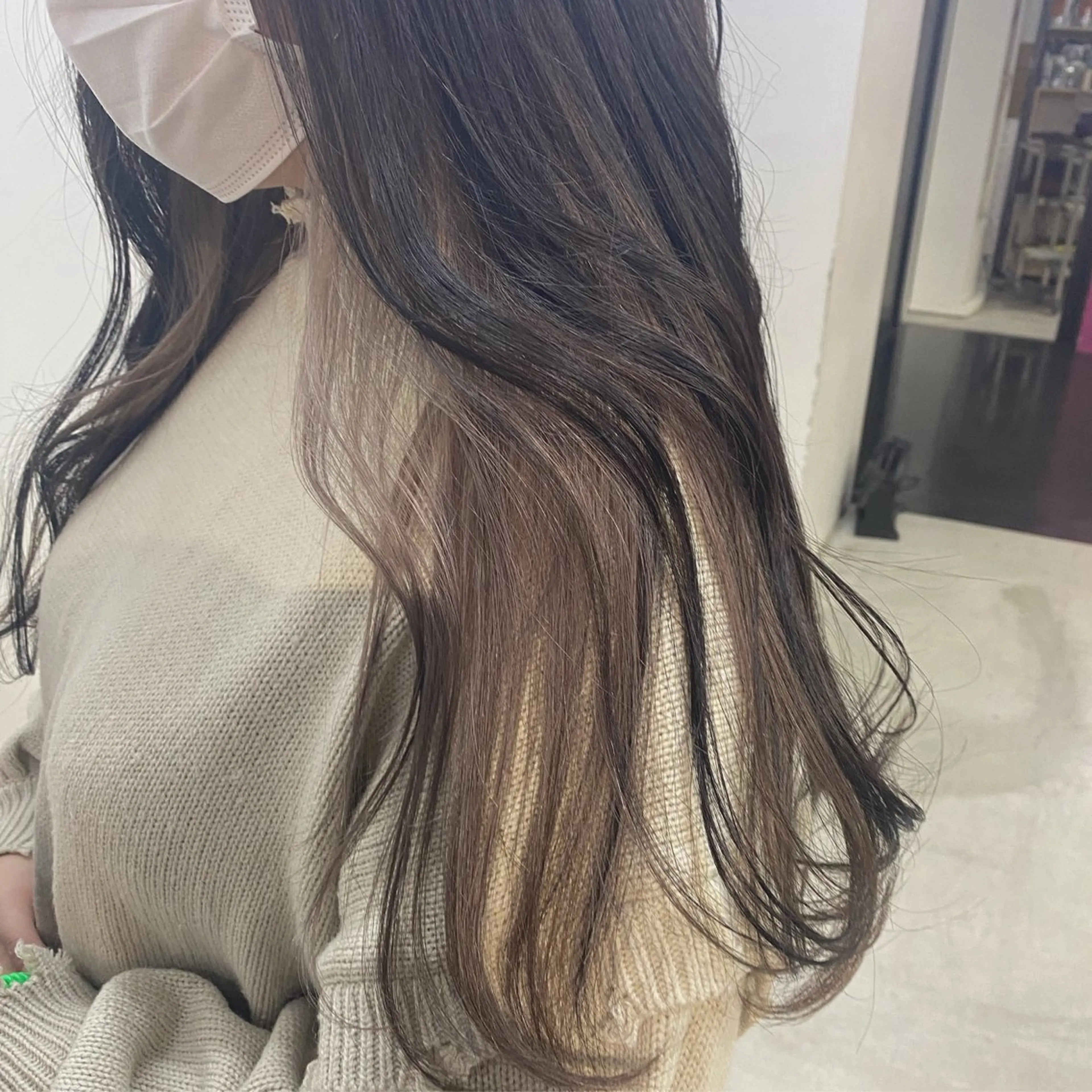 ロング カラー k-two ウエダカナミ🎀のヘアスタイル