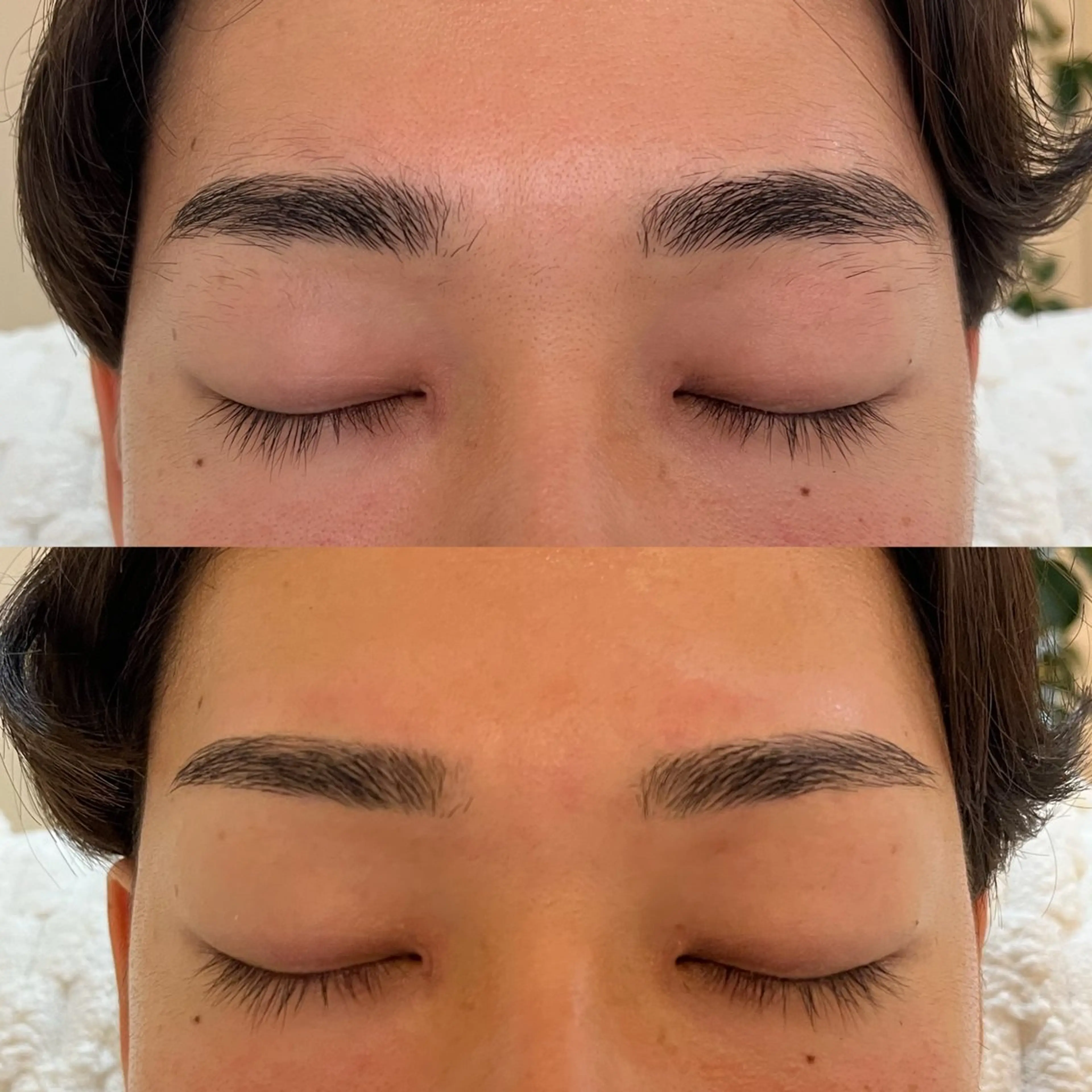 メンズ アイブロウ ワックス脱毛 眉カット その他(アイブロウ) Embellir/ "Aine"🕊のマツエク・マツパデザイン