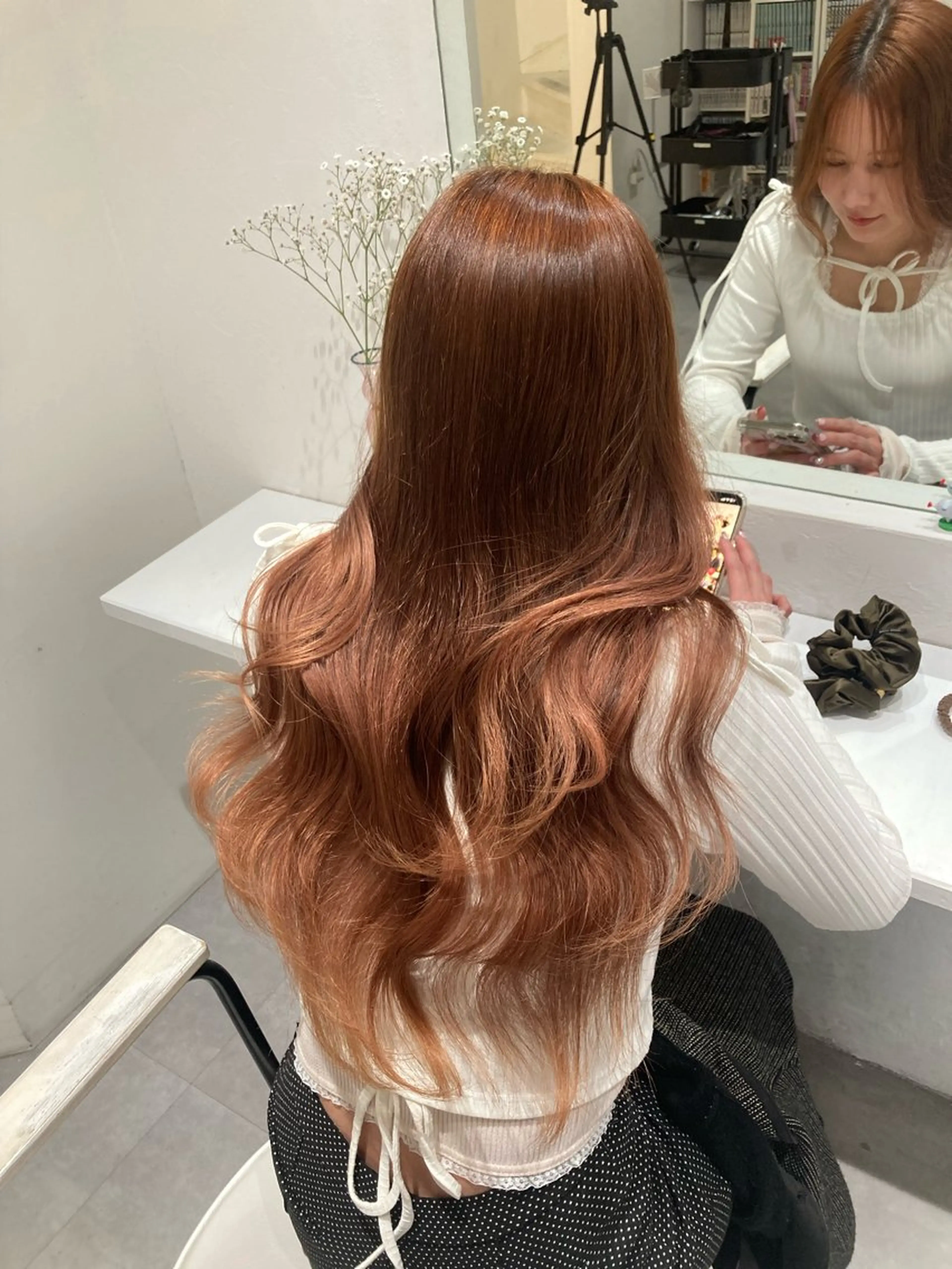 セミロング ヘアカラー Hair salon SARA所属・ブリーチカラー KONNOのヘアスタイル