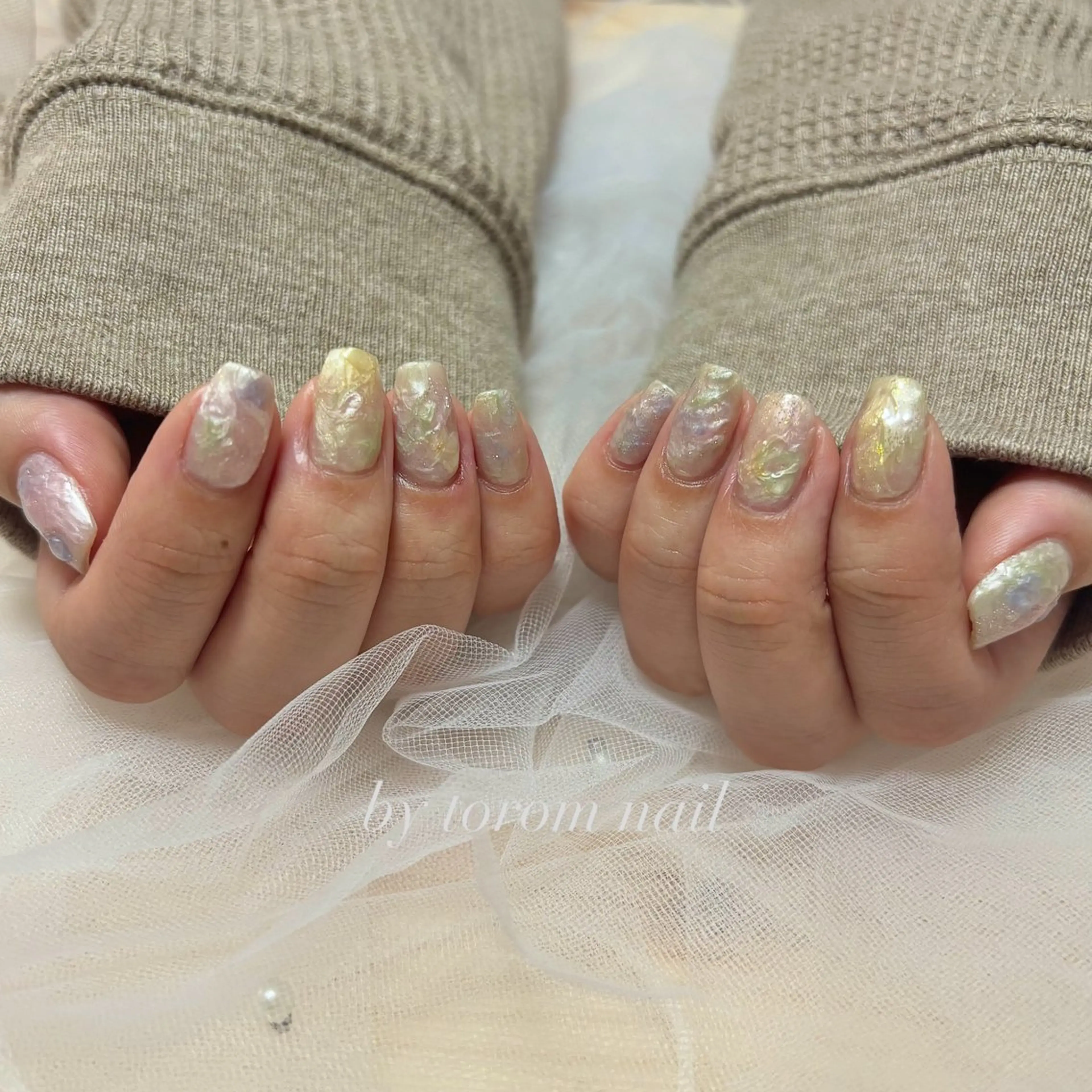 ネイル 春ネイル torom yukiのネイルデザイン