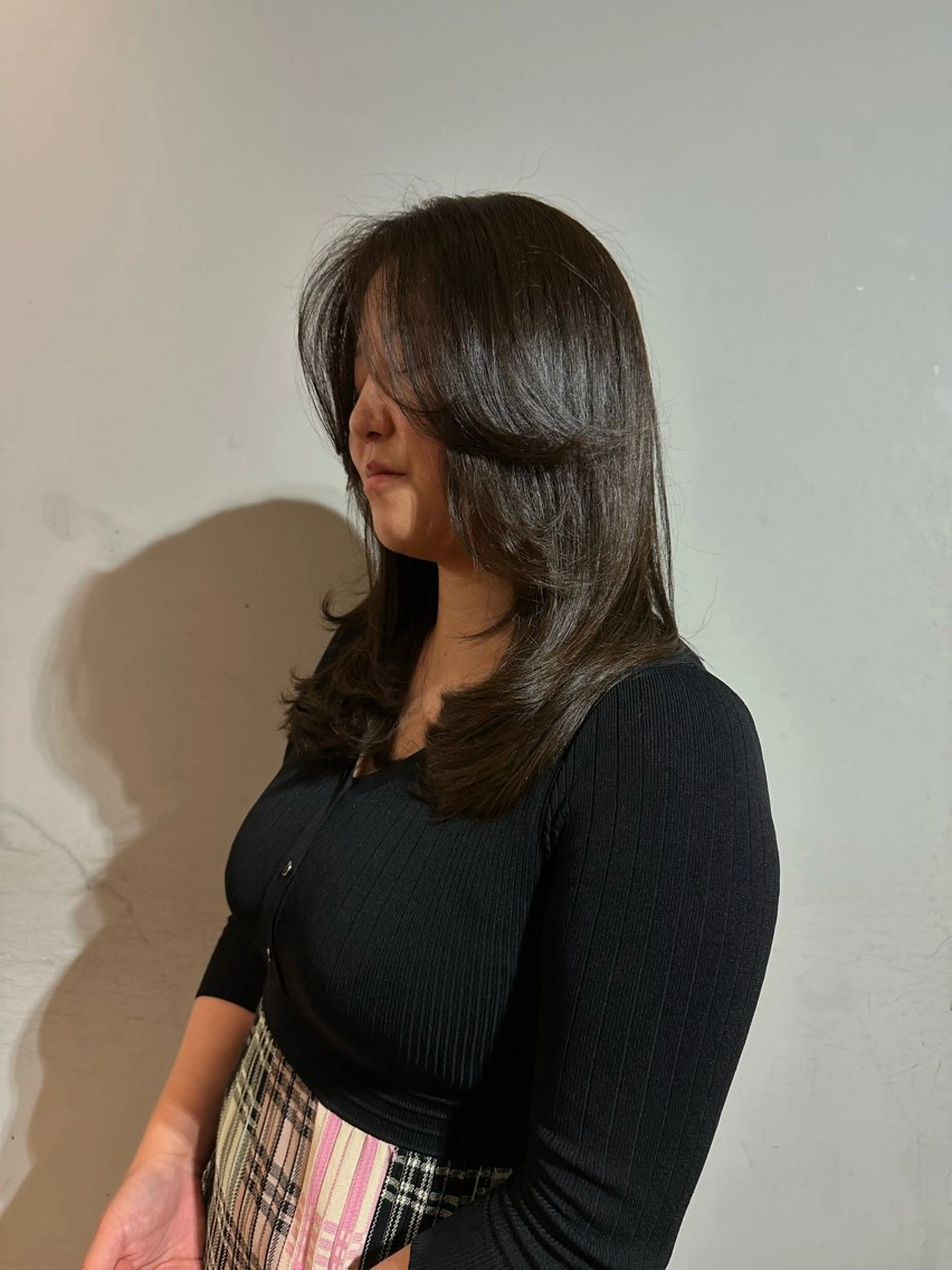 ロング Leverage New York所属・小滝 楓のヘアスタイル