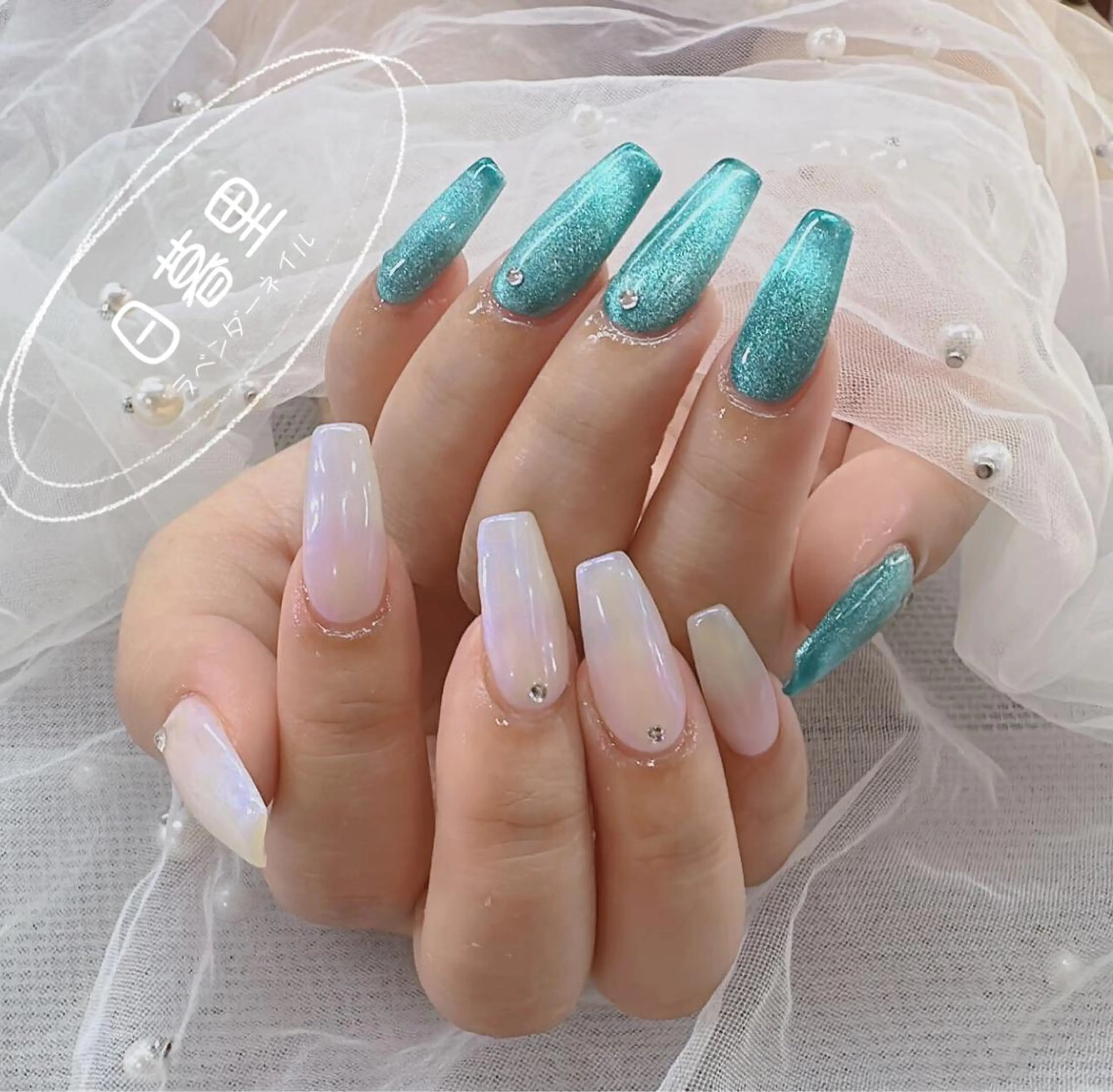 ネイル ラベンダー💖日暮里 ルル💖ネイルのネイルデザイン