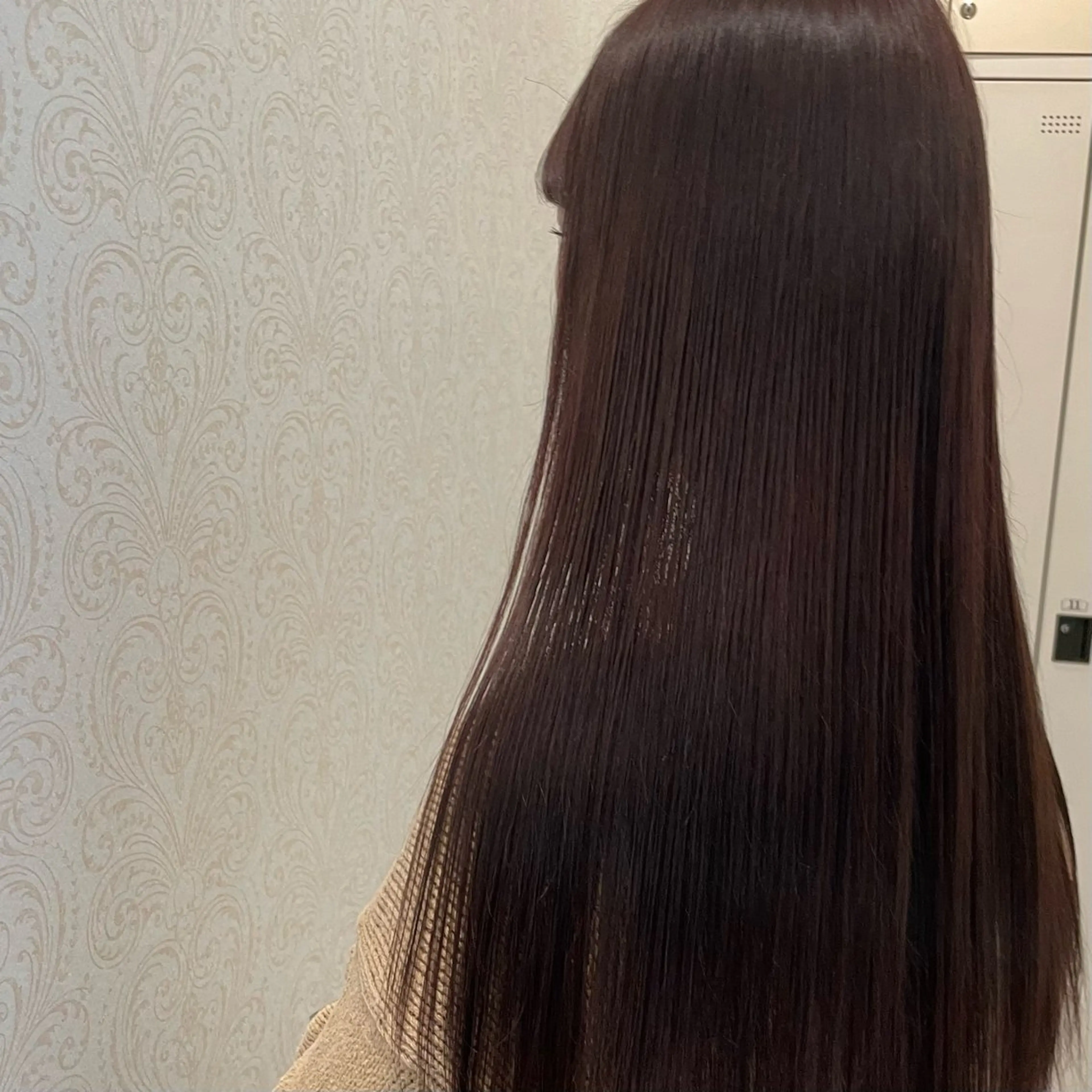 ロング カラー カット ヘアカラー トリートメント 💎久米川 東村山 BASSAサトウ💎のヘアスタイル