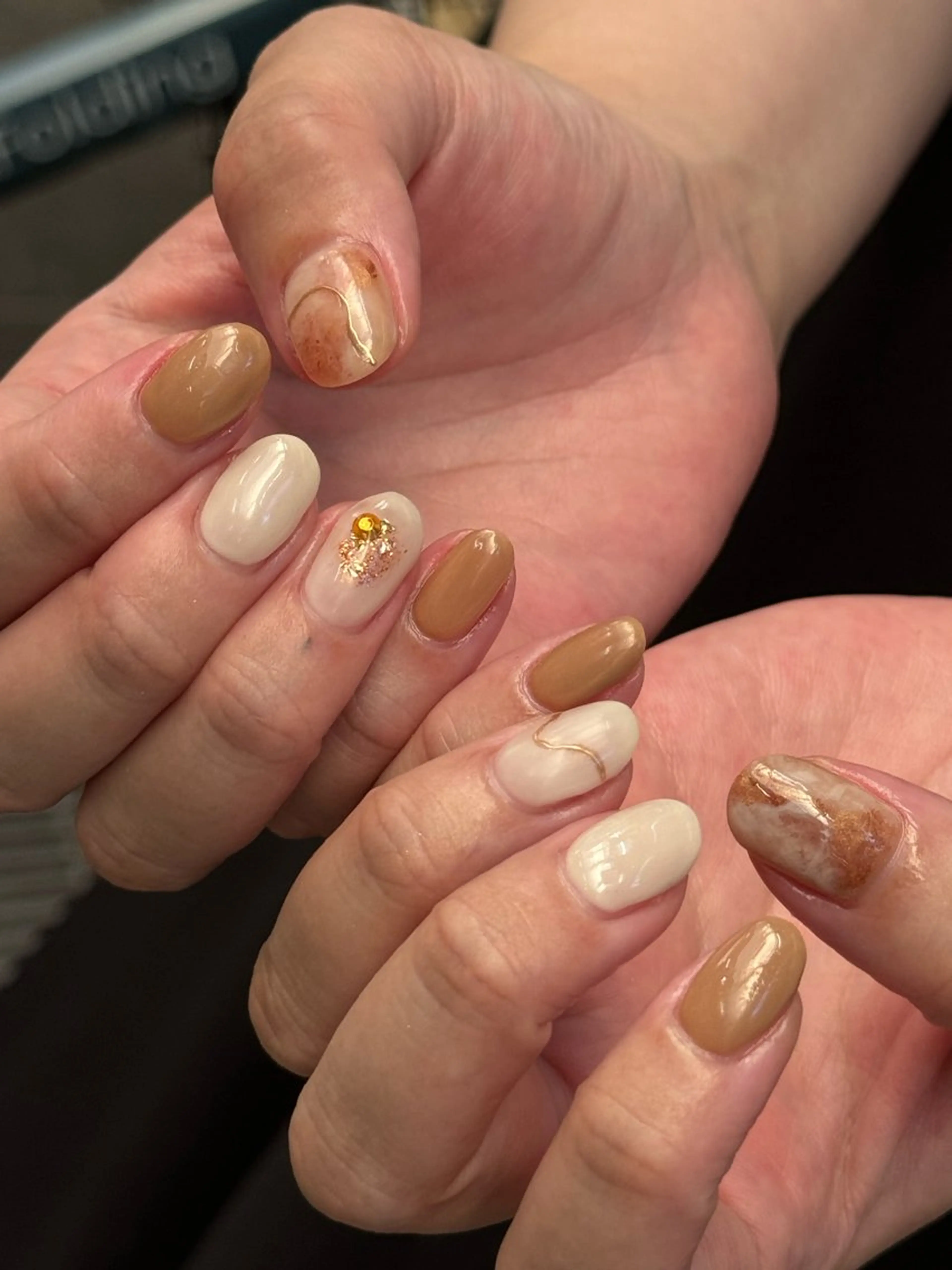 ネイル ハンドネイル calla NAIL南森町店所属・calla/南森町/ パラジェルのネイルデザイン