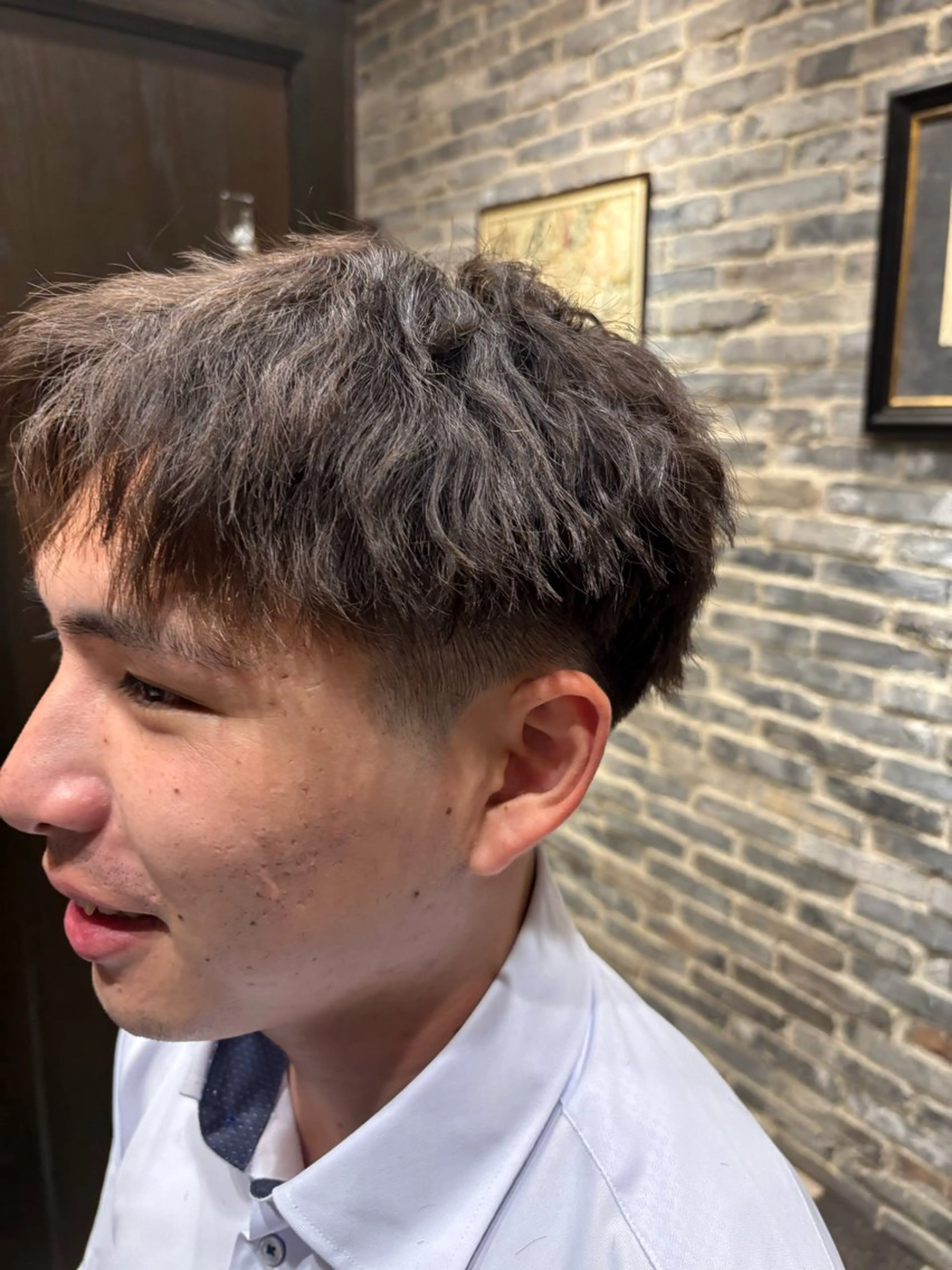 ショート メンズ millionbucks barbershop 上野店所属・【無料/特殊ヘア/ 上野/バーバー】東山のヘアスタイル