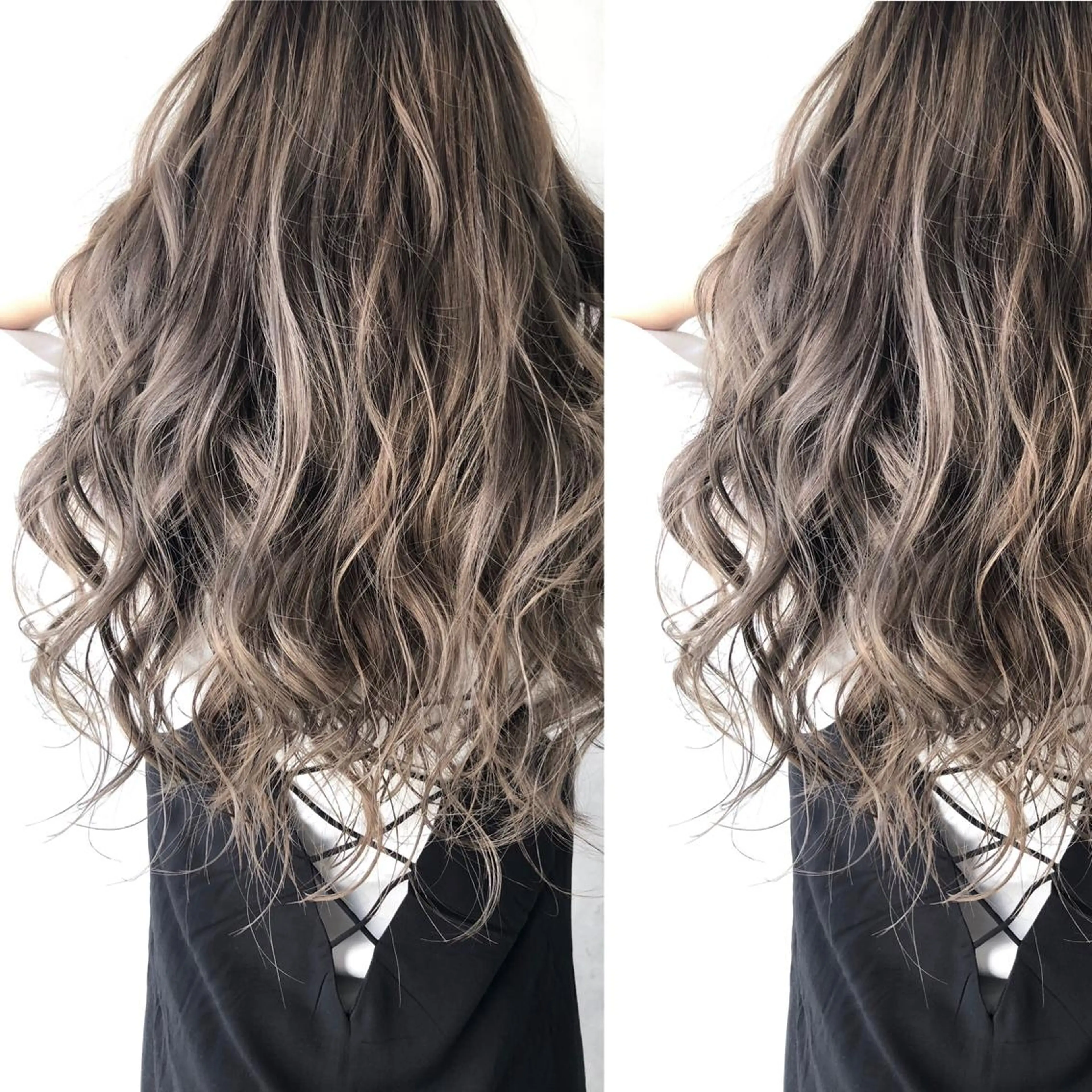 ロング ハイライト 小澤大輔 YOLO hairのヘアスタイル