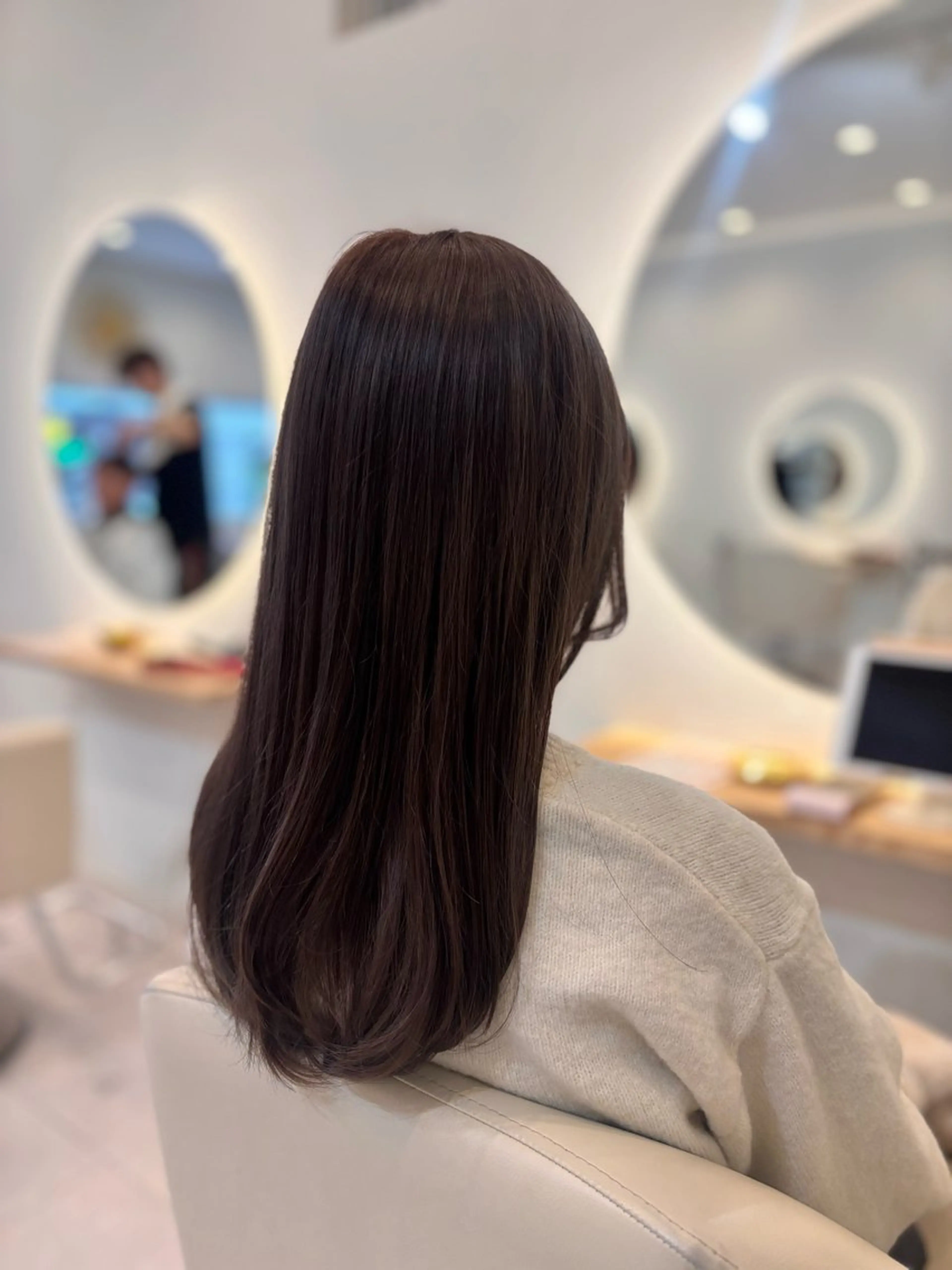 カラー lor.kyoto 奥村みゆきのヘアスタイル
