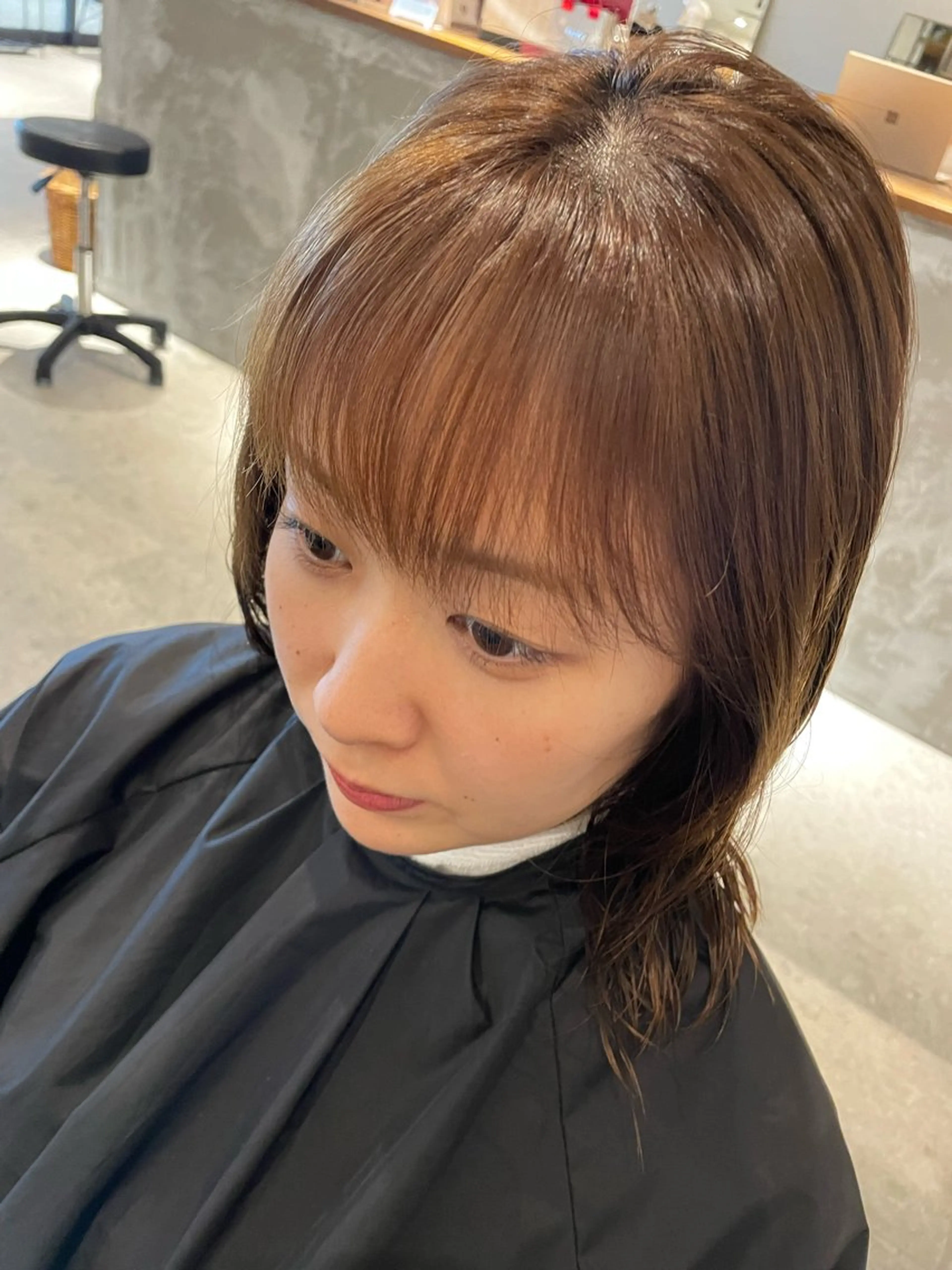 🐬前髪縮毛矯正＋前髪カット🐬の写真