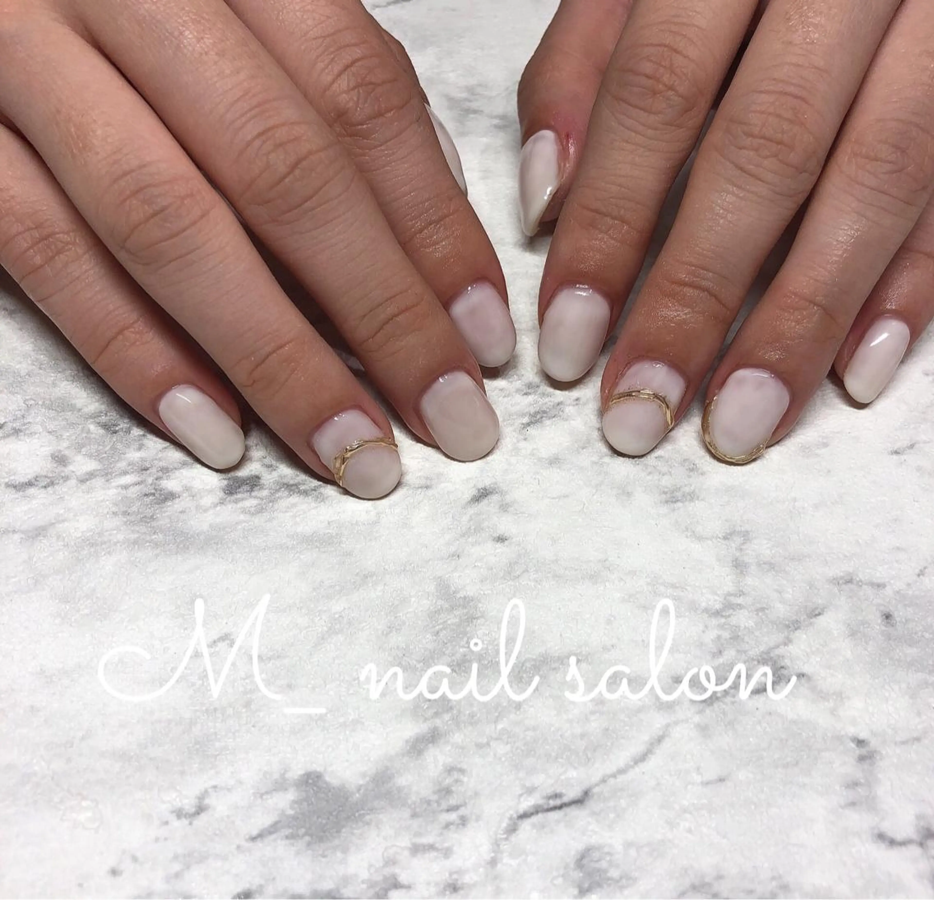 ネイル シンプルネイル M_nail salon所属・M_ nail salonのネイルデザイン