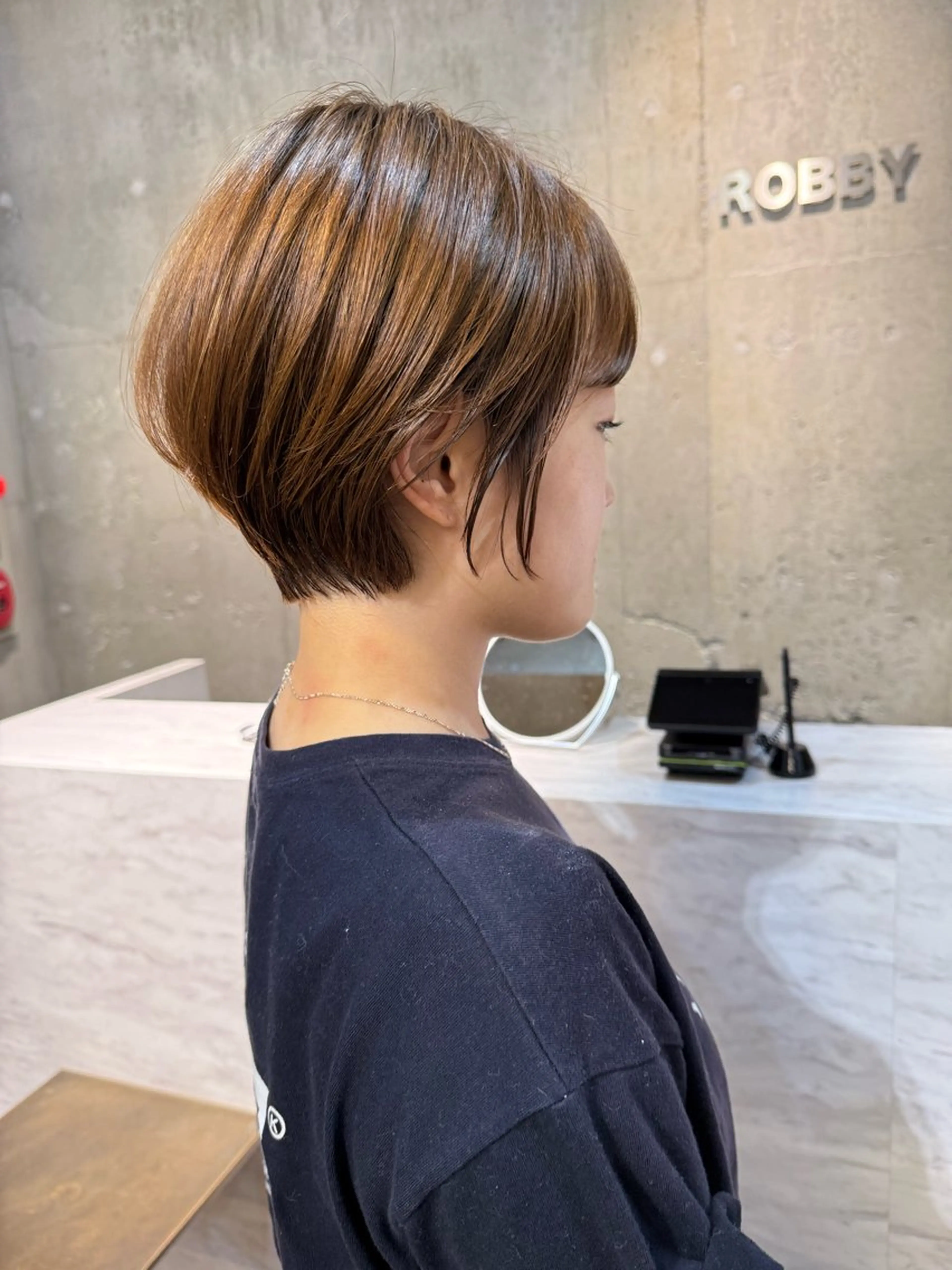 ショート ROBBY表参道所属・木村【似合わせ ショート】無料✨のヘアスタイル