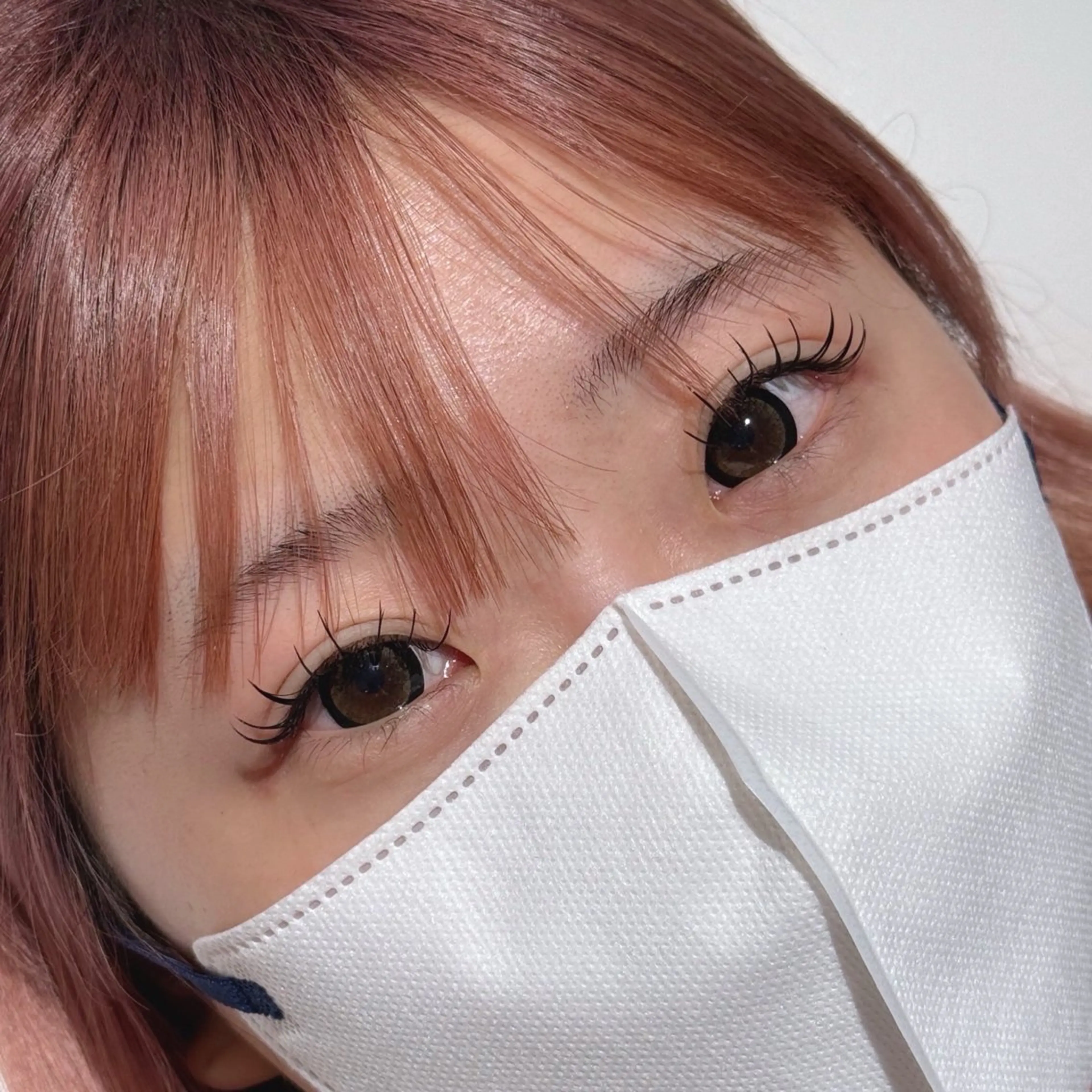 マツエク・マツパ キュート Dカール フラットラッシュ MOANA nail & eyelash 小田原店所属・Eyelash MOEKAのマツエク・マツパデザイン