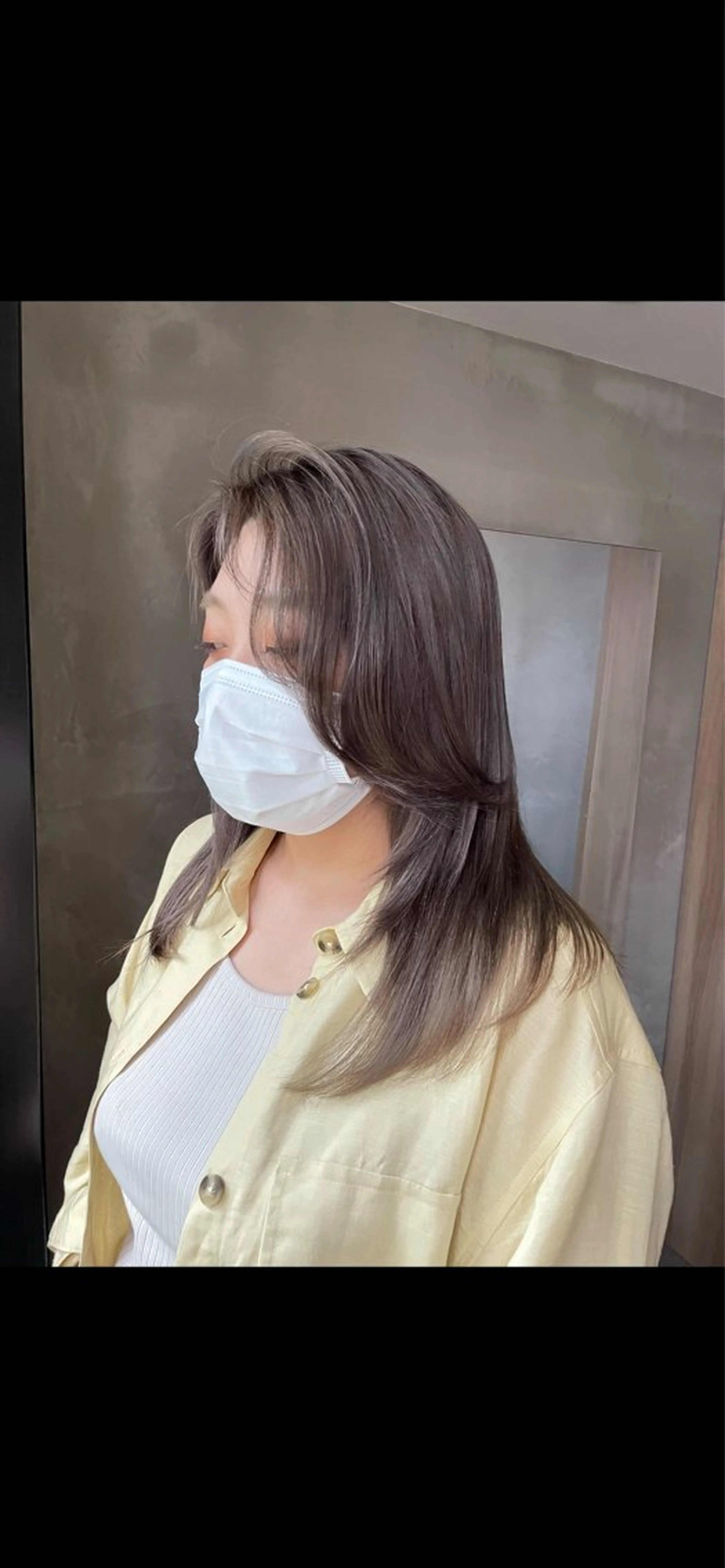 ミディアム カラー hayaka todaのヘアスタイル